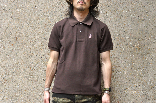 Boncoura Heavyweight Polo Shirt (Chocolate Brown) - CORLECTION