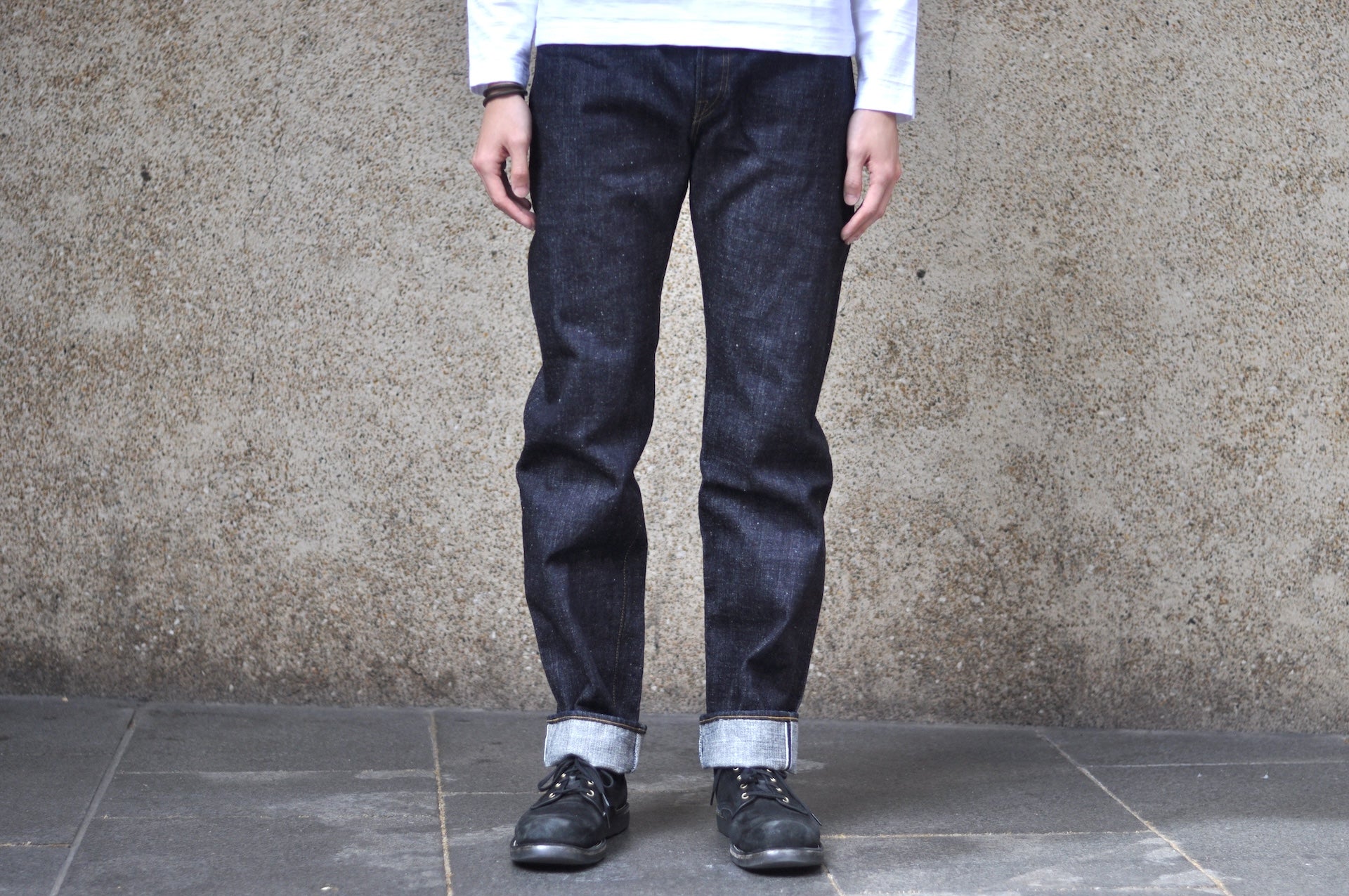 Omoto Denim 15.5oz Indigo Dyed “Neo-Slub” 0611 Denim (Modern Straight fit)