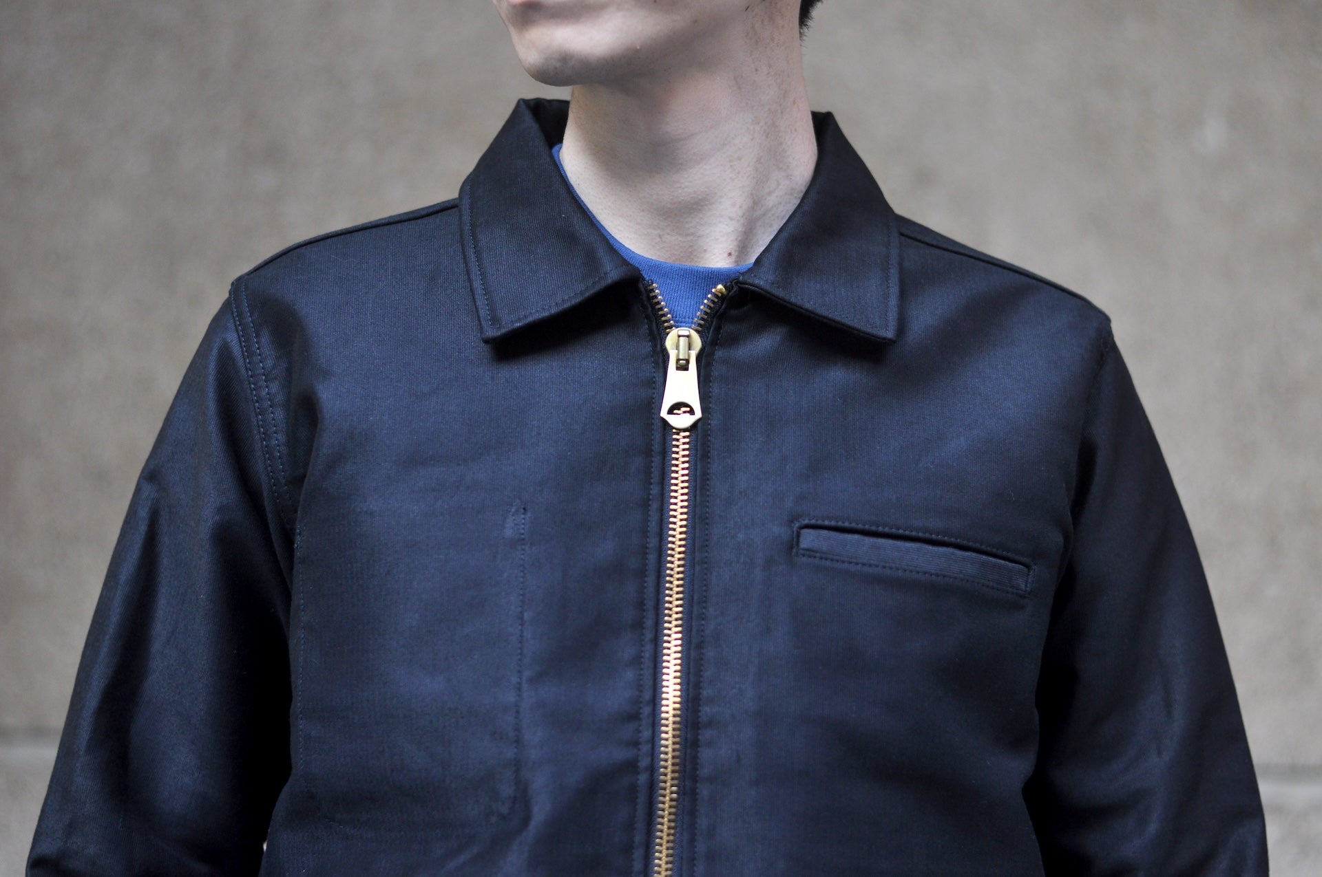 Unique Garment Heavyweight Jungle Cloth 'Utility VER 2.0' Jacket (Jet Black)