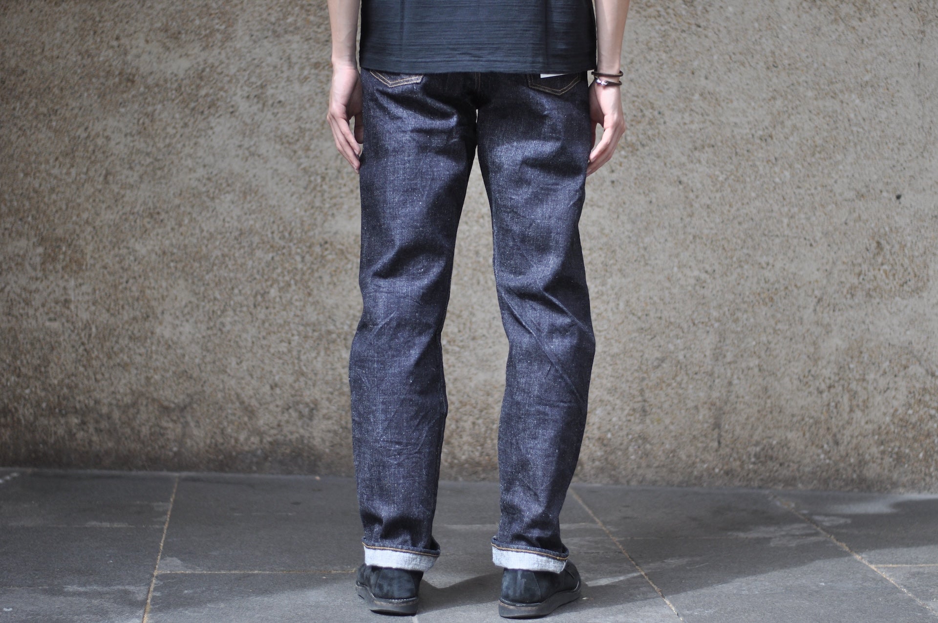 Omoto Denim 15.5oz Indigo Dyed “Neo-Slub” 0811 Denim (Loose fit)