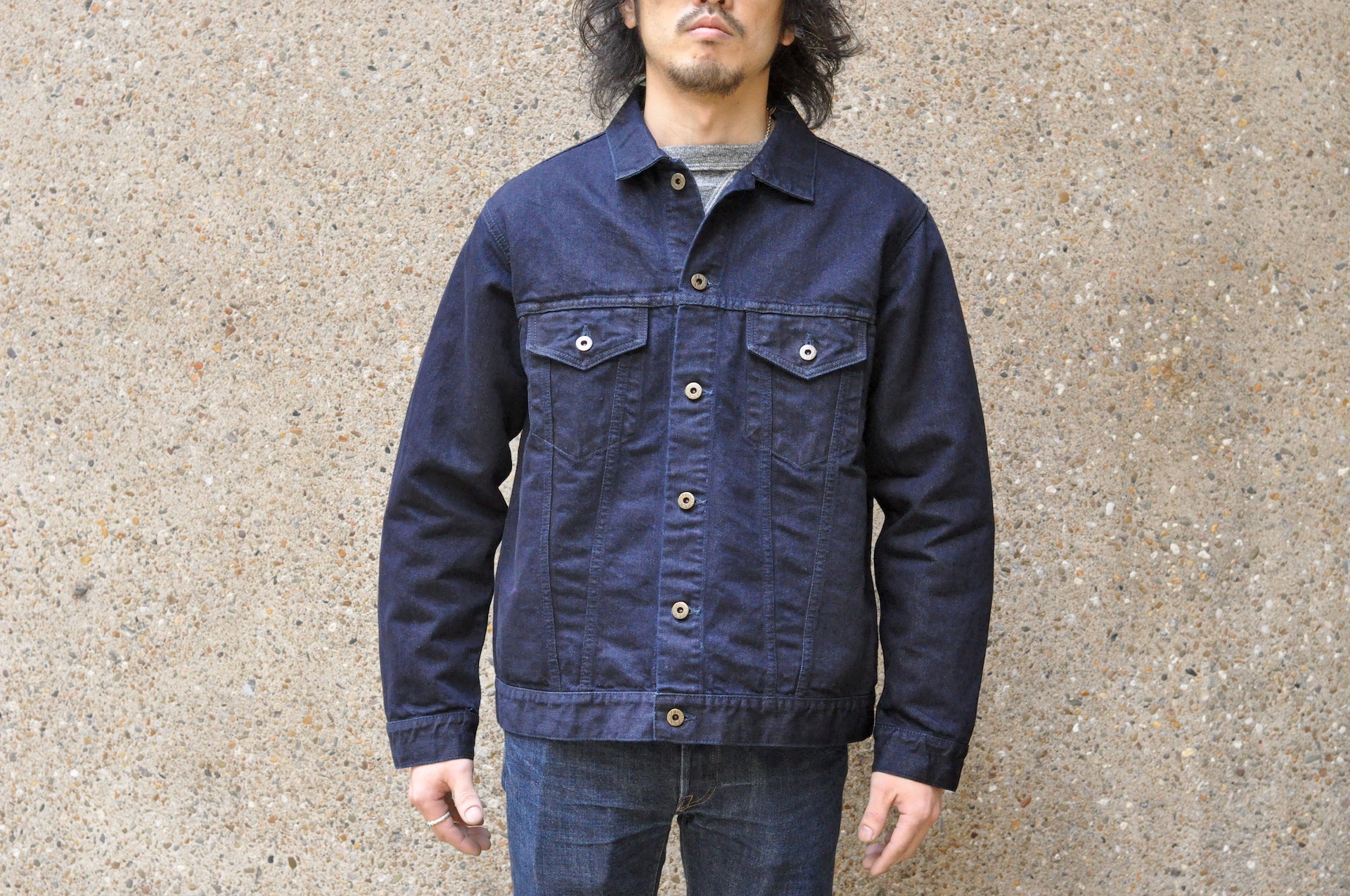 Japan Blue 13.5oz Indigo Dyed "Kouzo" Type 3 Denim Jacket