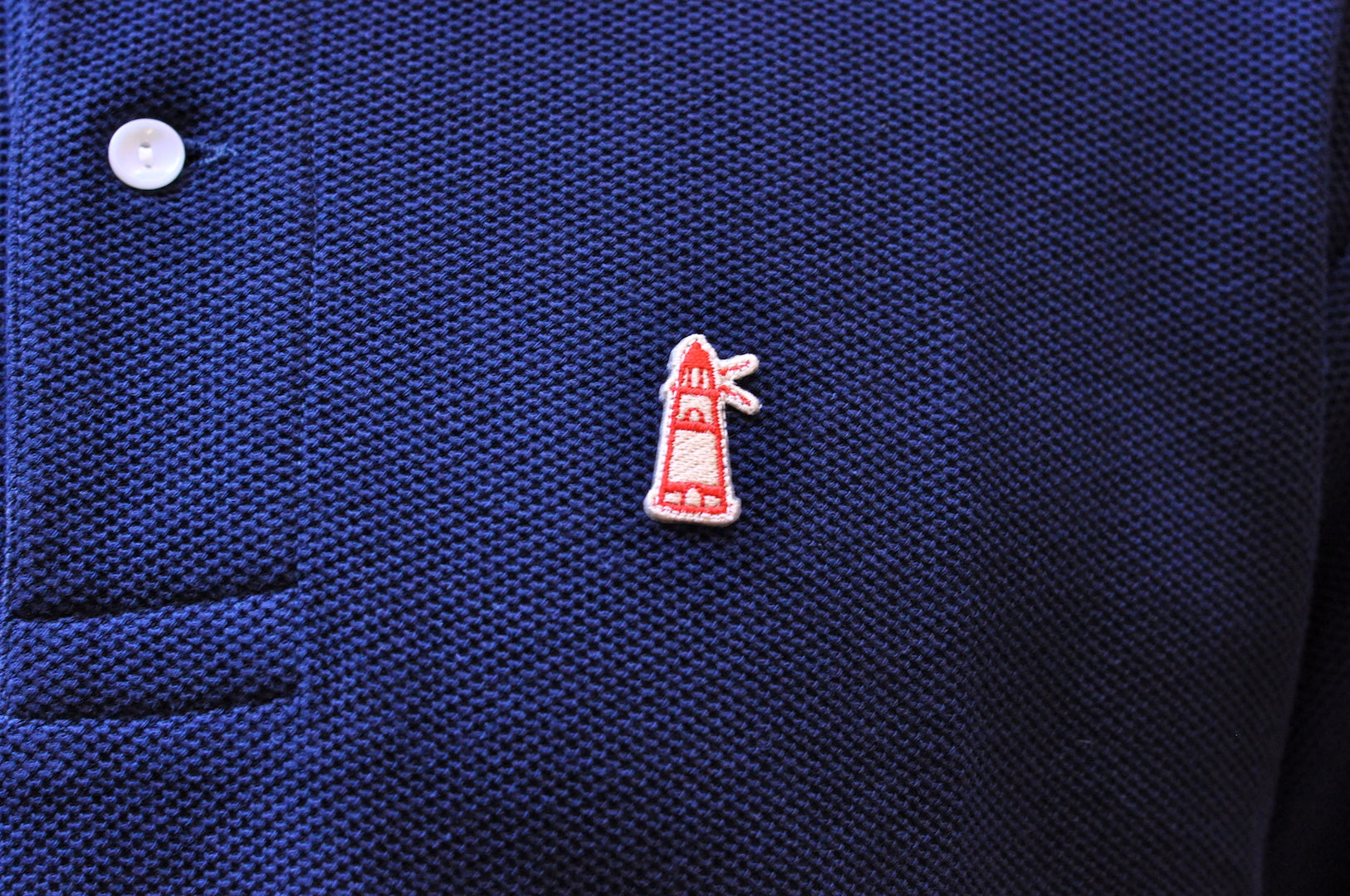 Boncoura Heavyweight Polo Shirt (Navy)