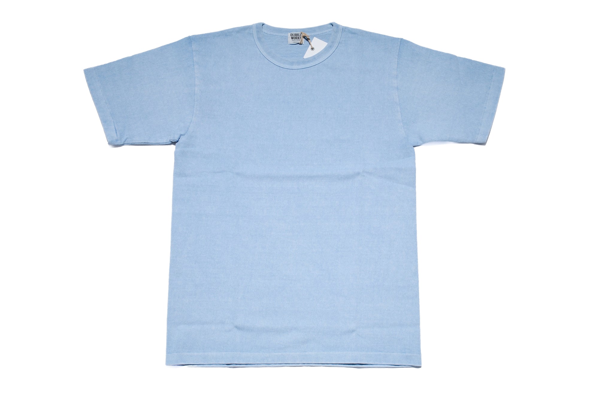 Dubble Works 9oz "Ultra-Heavy" Pigment Dyed Loopwheeled Tee (PD Sax)
