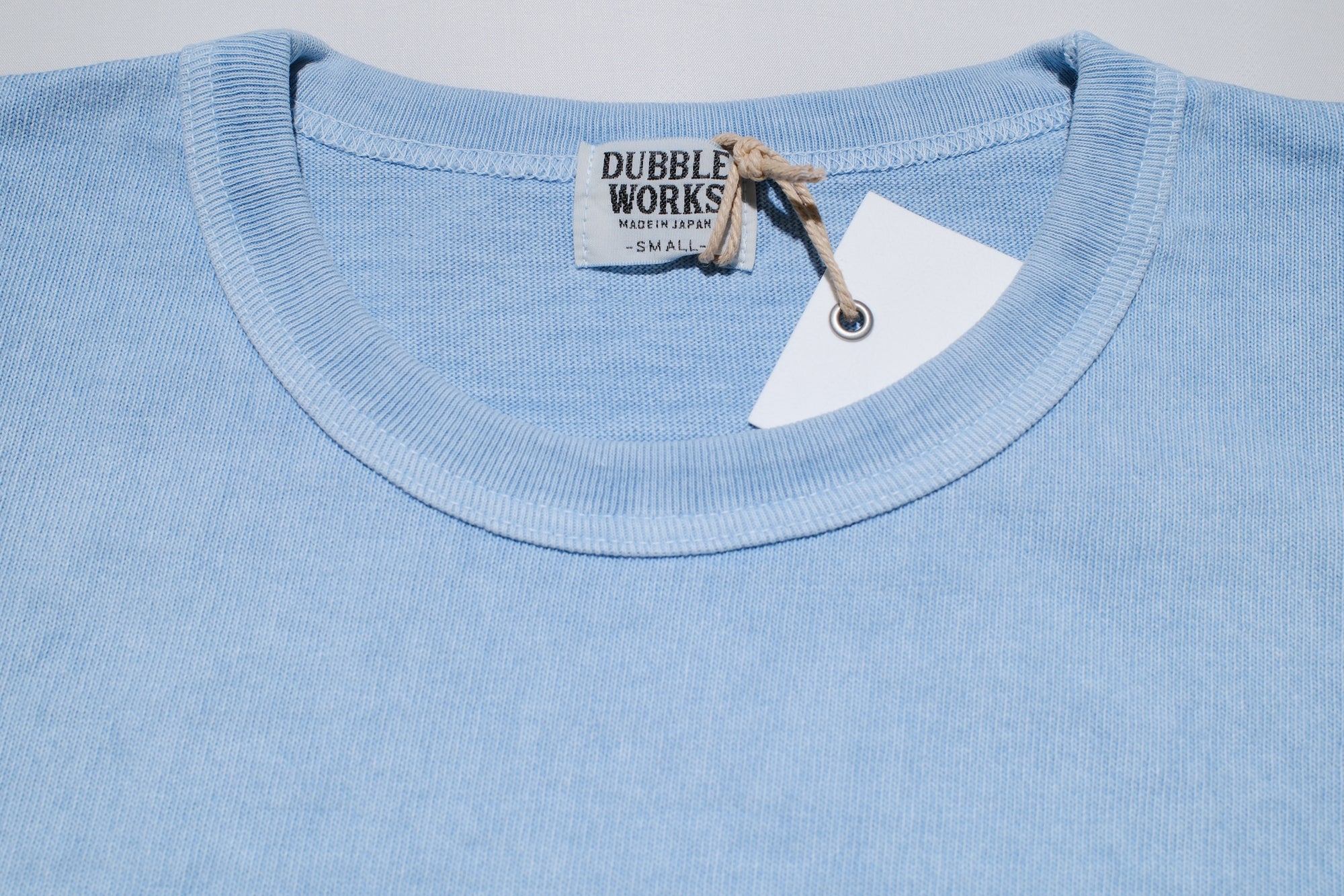 Dubble Works 9oz "Ultra-Heavy" Pigment Dyed Loopwheeled Tee (PD Sax)