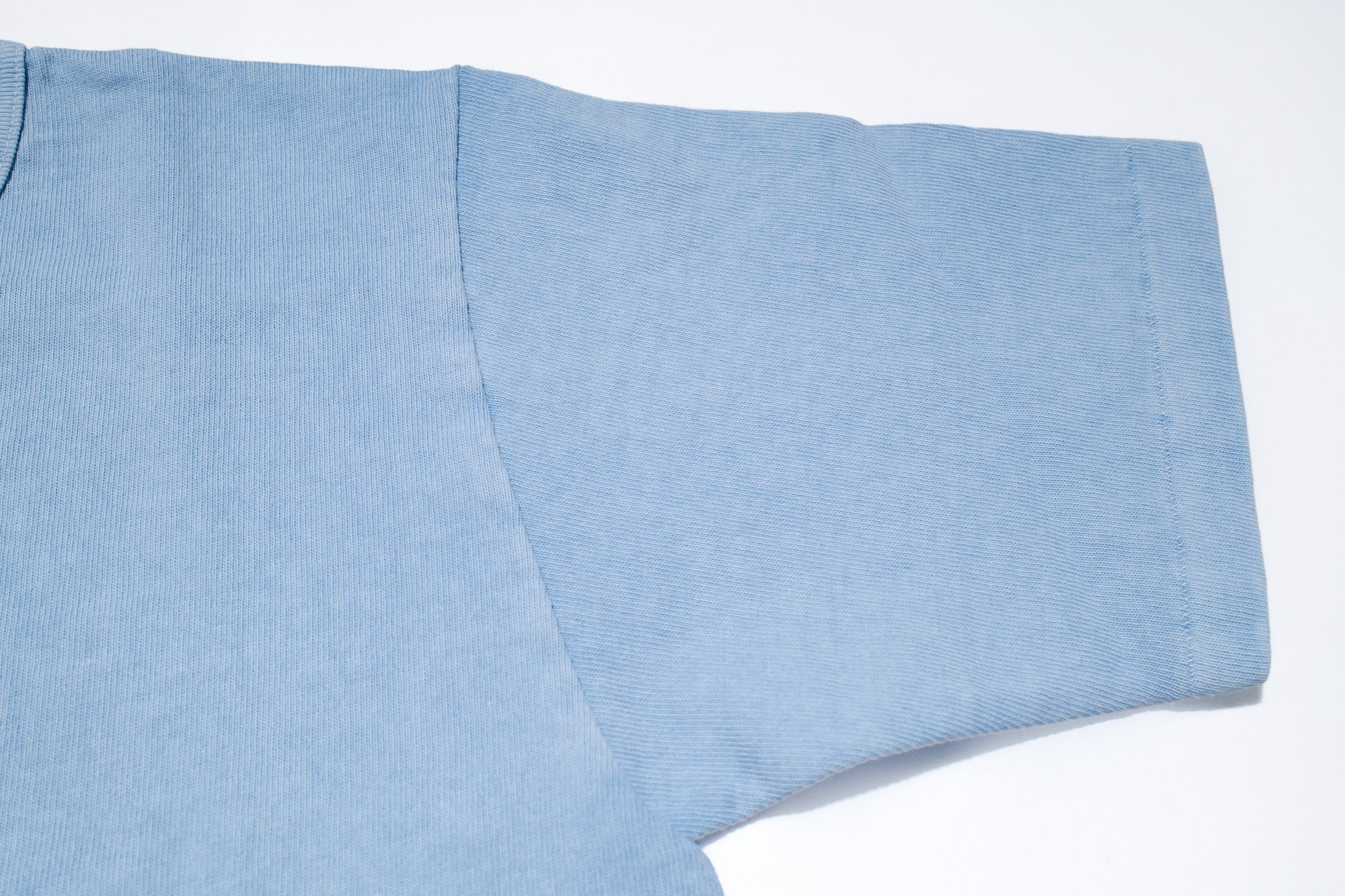 Dubble Works 9oz "Ultra-Heavy" Pigment Dyed Loopwheeled Tee (PD Sax)