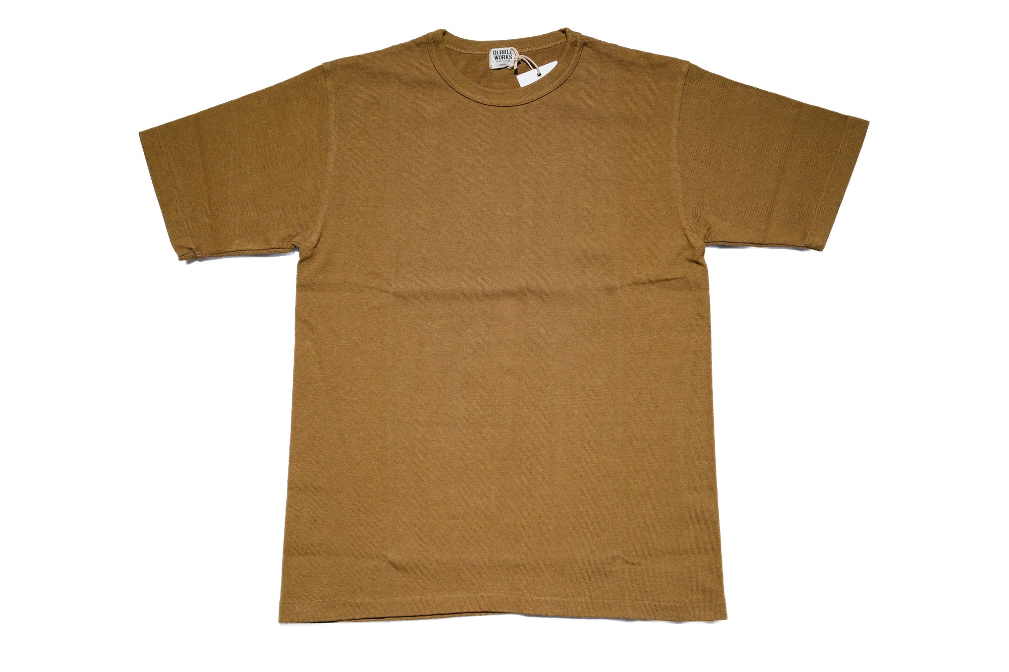 Dubble Works 9oz "Ultra-Heavy" Loopwheeled Tee (Khaki)