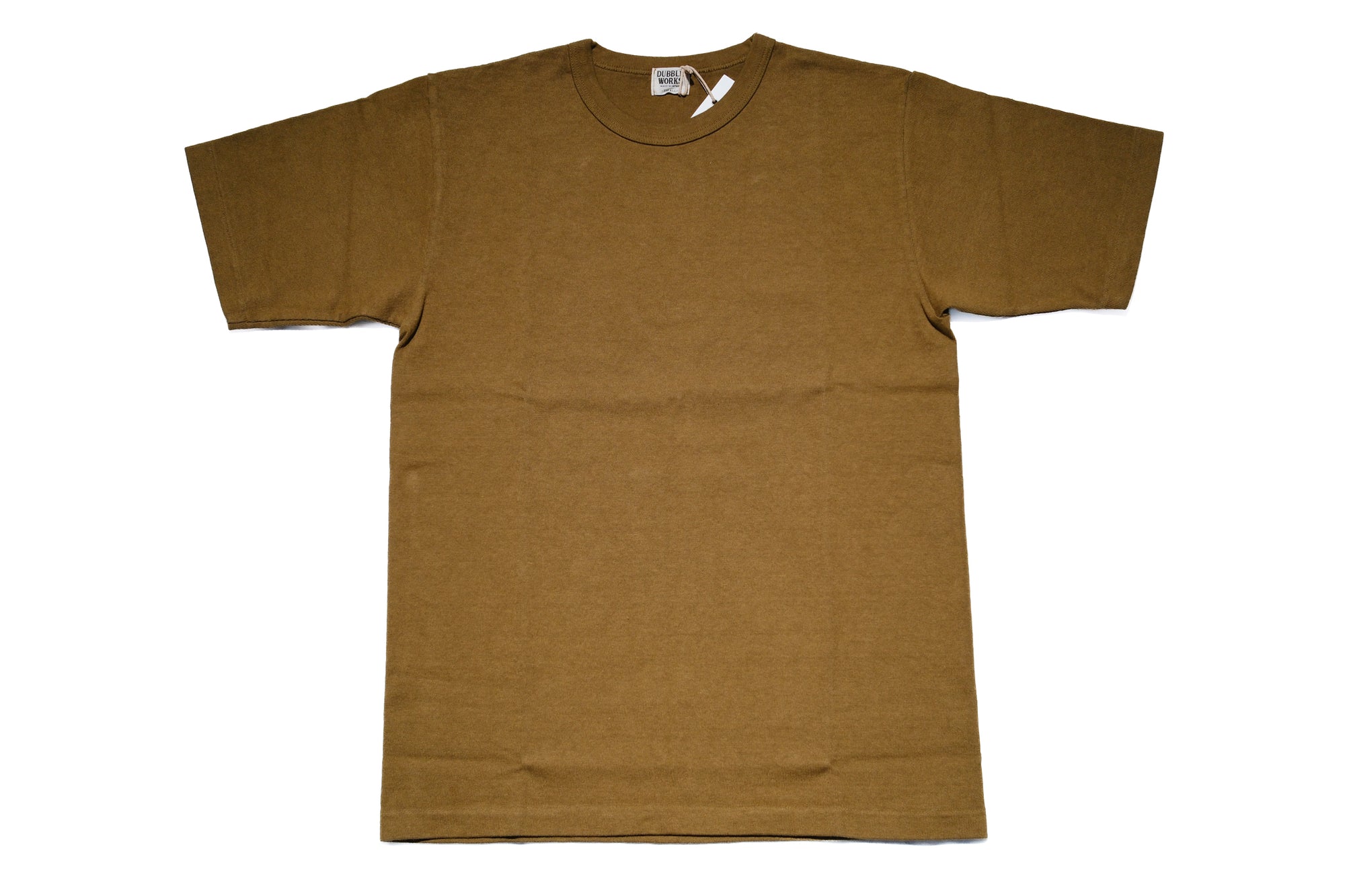 Dubble Works 9oz "Ultra-Heavy" Loopwheeled Tee (Khaki Olive)