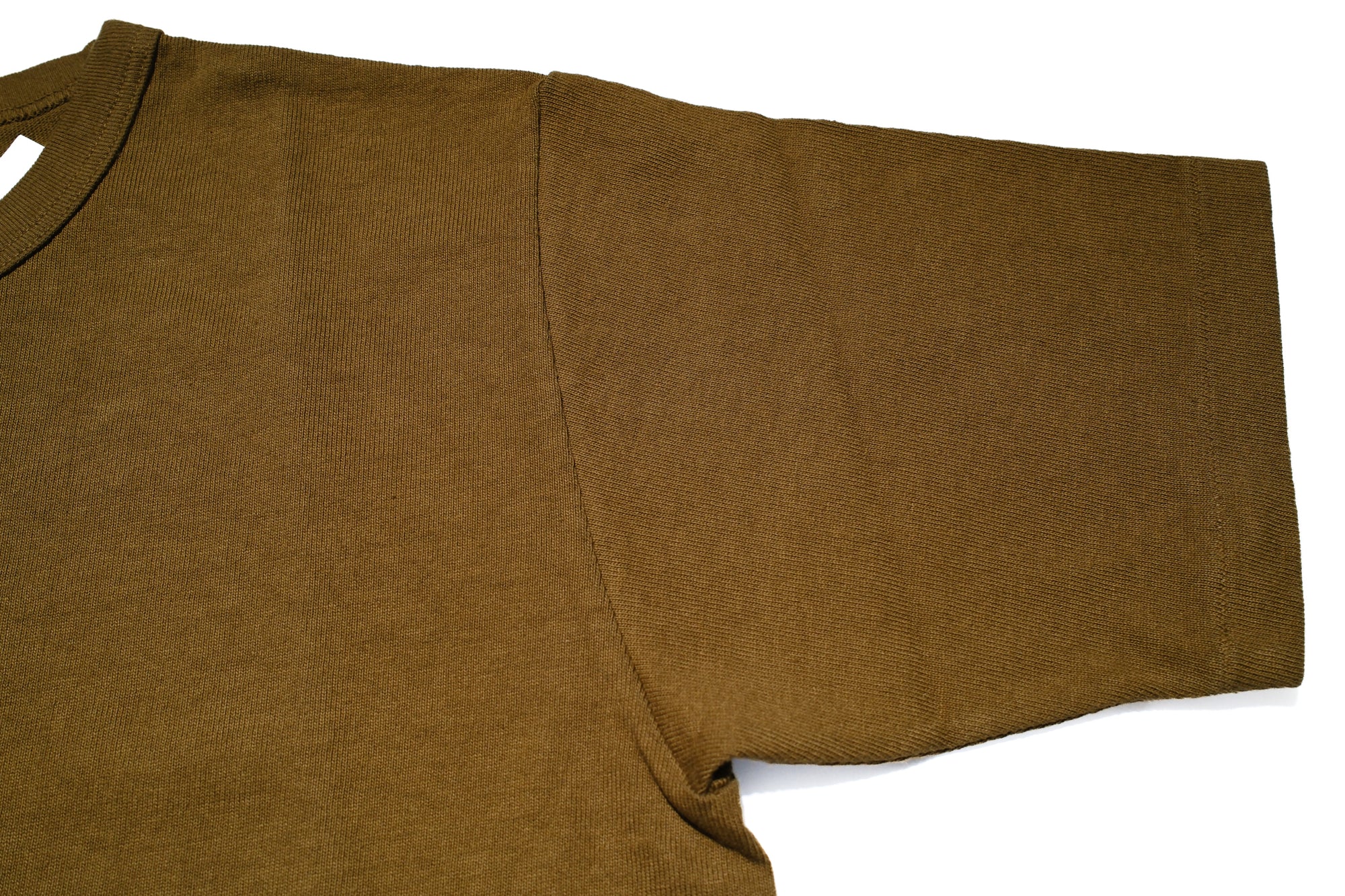 Dubble Works 9oz "Ultra-Heavy" Loopwheeled Tee (Khaki Olive)