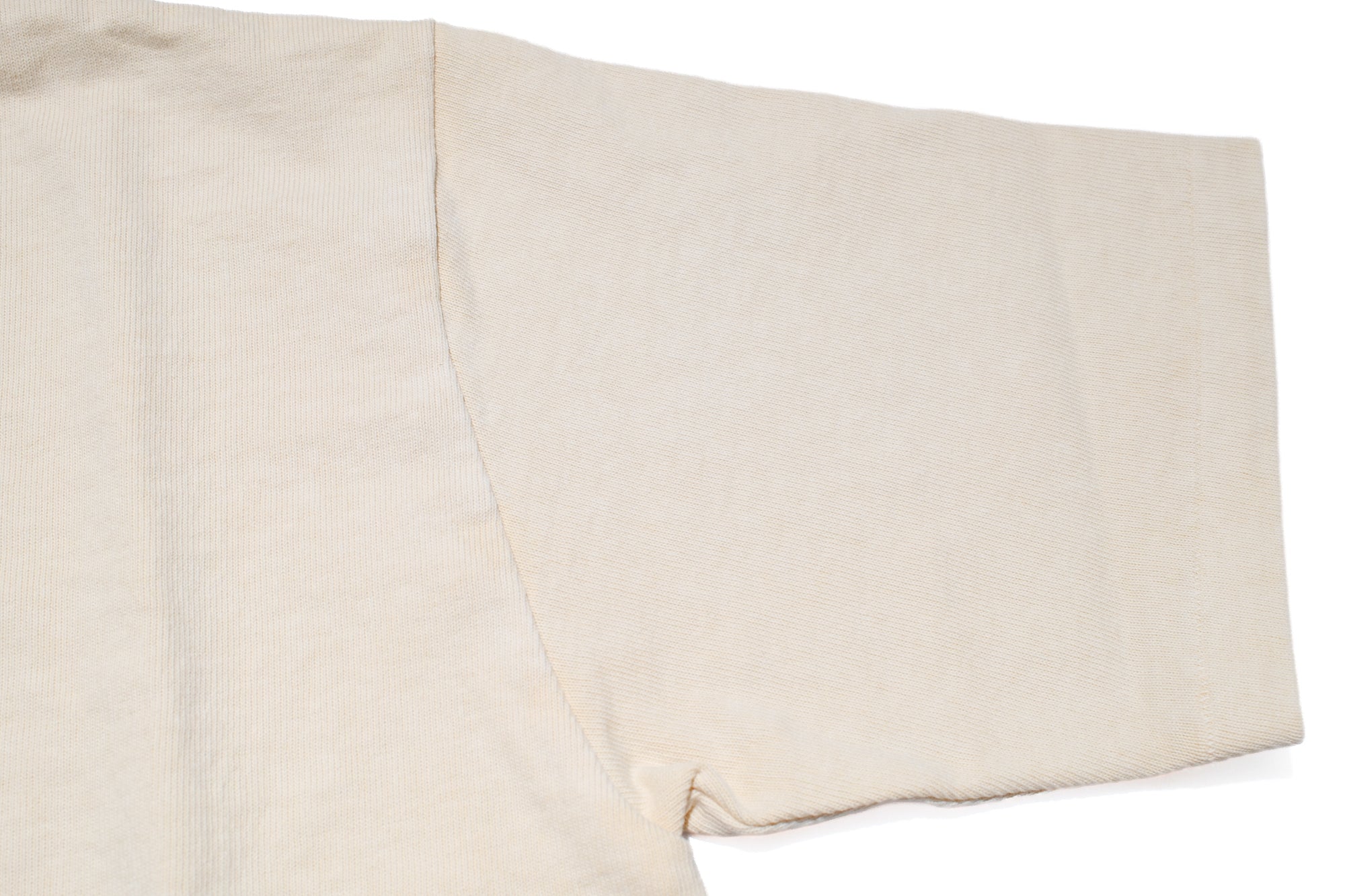 Dubble Works 9oz "Ultra-Heavy" Pigment Dyed Loopwheeled Tee (PD Cream)