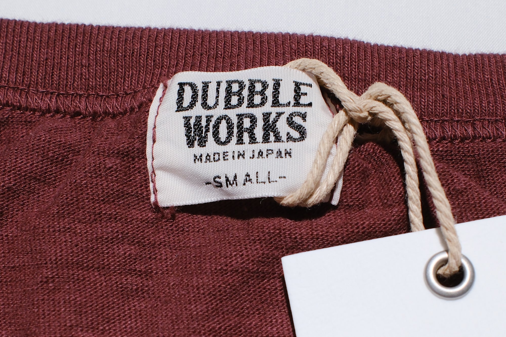 Dubble Works 6oz Loopwheeled Tank Tee (Bordeaux)