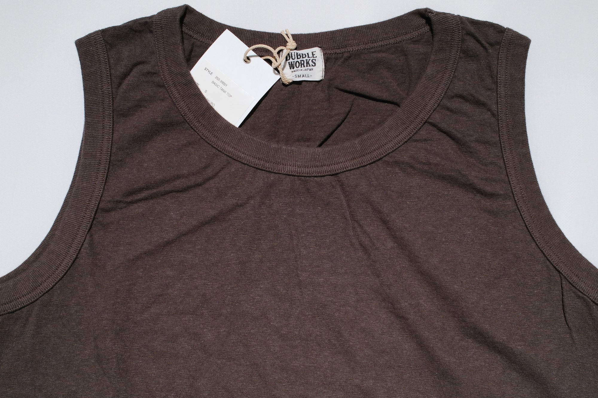 Dubble Works 6oz Loopwheeled Tank Tee (Sumikuro)