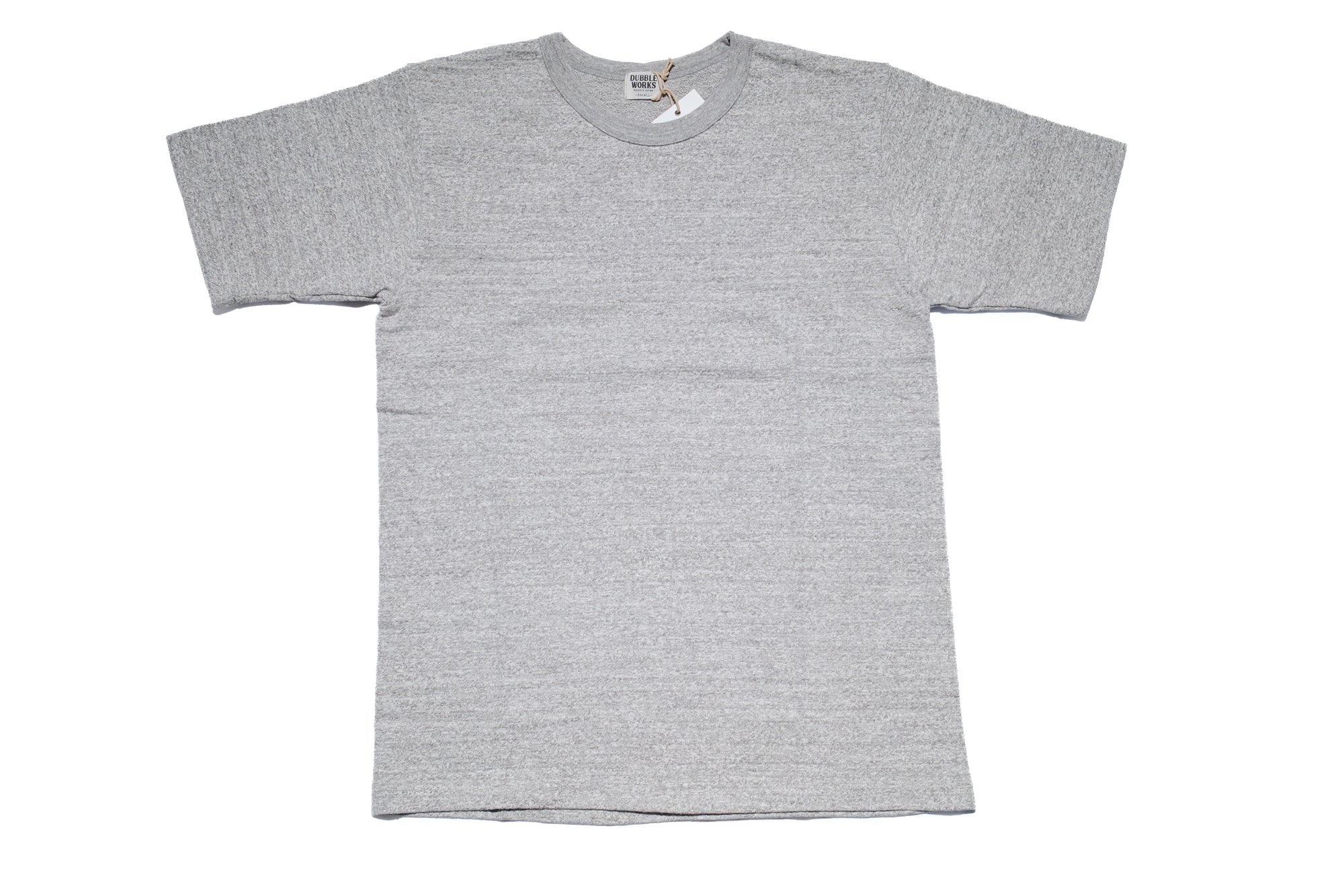 Dubble Works 9oz "Ultra-Heavy" Loopwheeled Tee (Heather Grey)