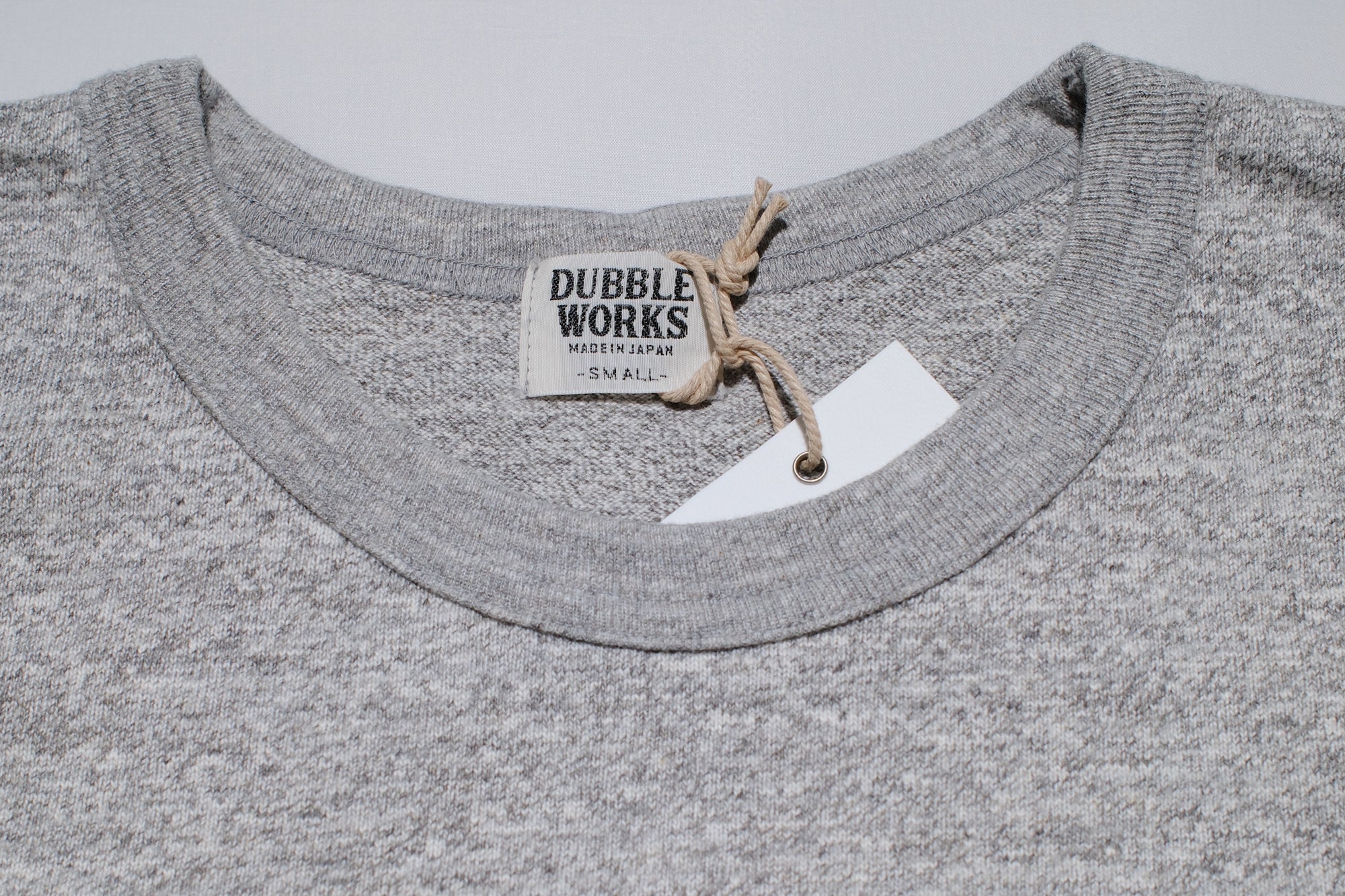 Dubble Works 9oz "Ultra-Heavy" Loopwheeled Tee (Heather Grey)