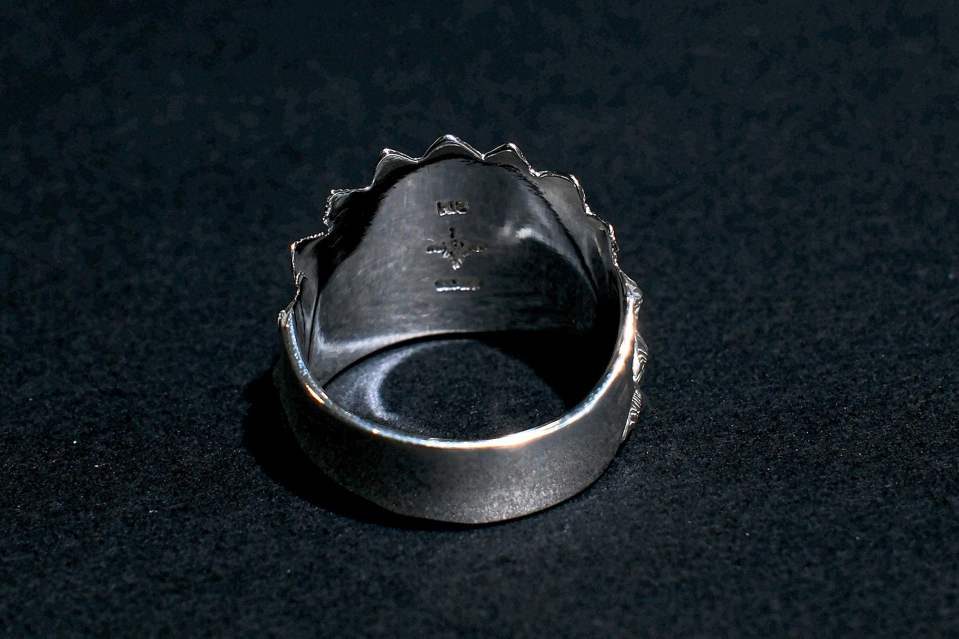 First Arrow's Size Small “Crown of Feathers” Ring (R-247)