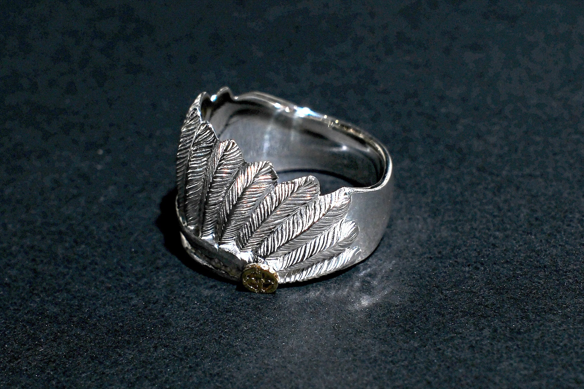 First Arrow's Size Small “Crown of Feathers” Ring (R-247)