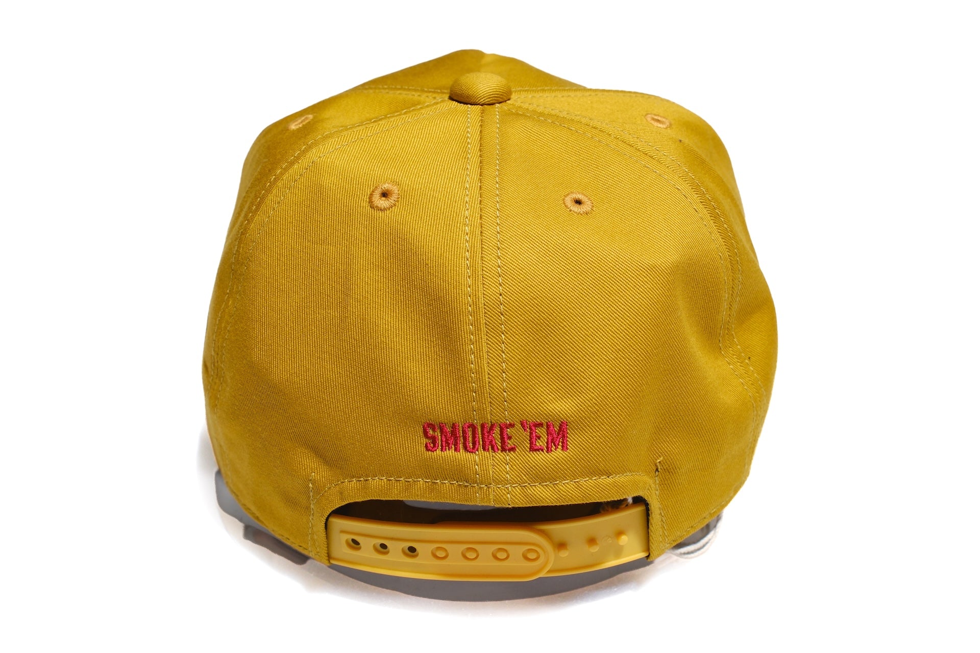 Freewheelers “SMOKE ‘EM” Trucker Cap (Mustard)