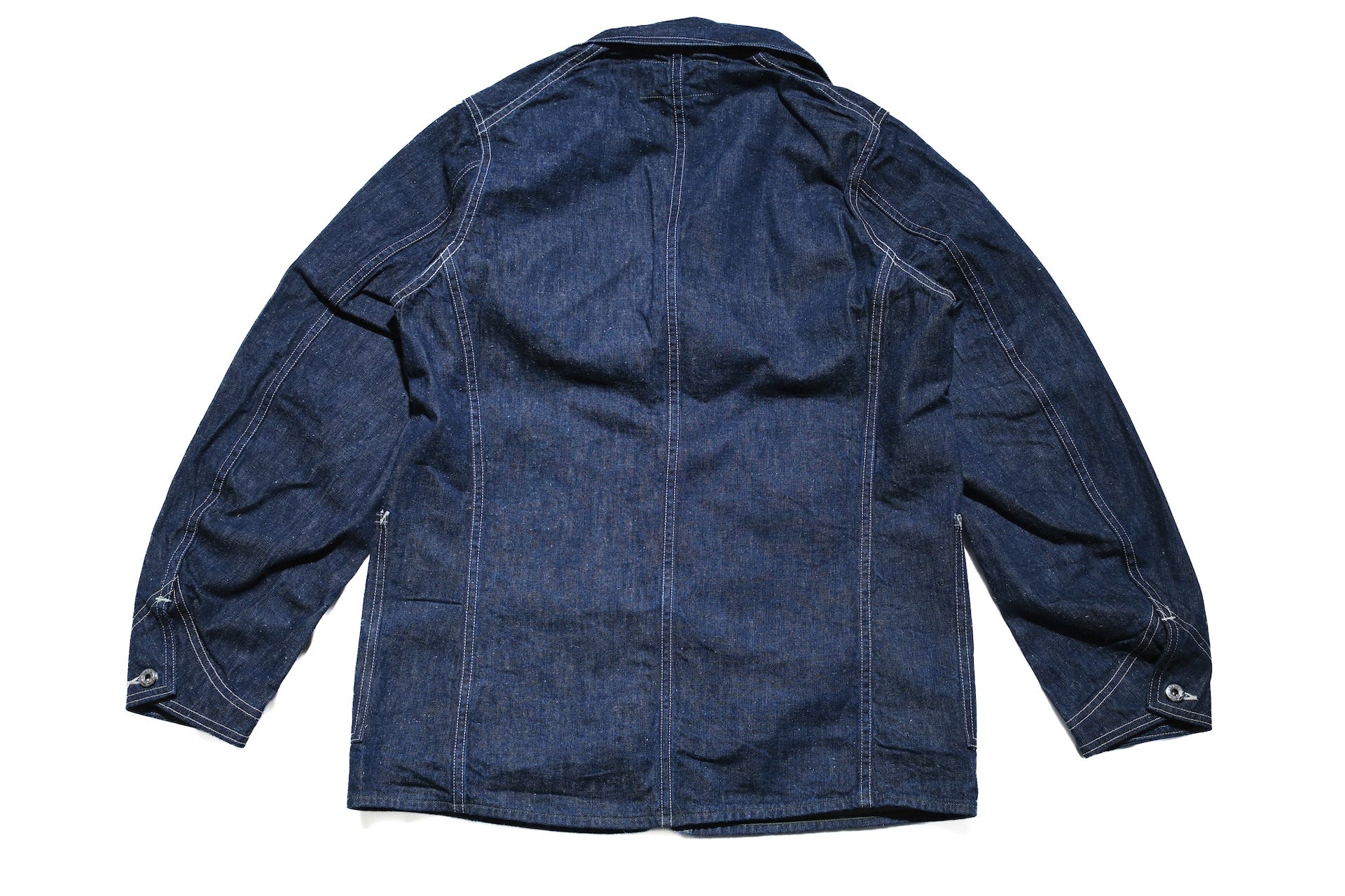 Freewheelers 11.5oz Indigo Denim “STEELBACKER” Work Coat