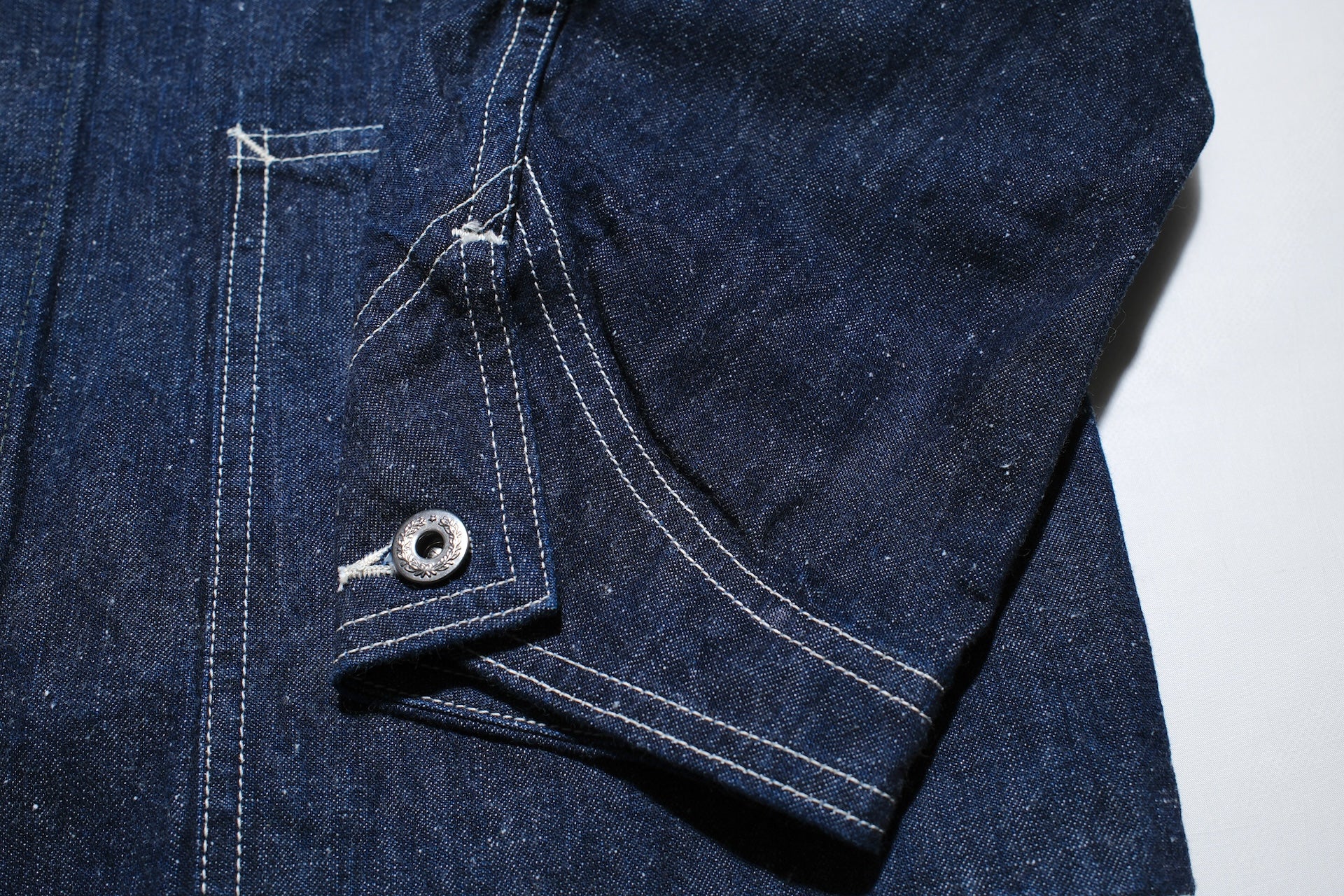 Freewheelers 11.5oz Indigo Denim “STEELBACKER” Work Coat