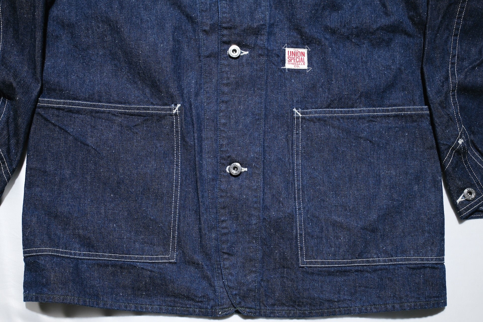 Freewheelers 11.5oz Indigo Denim “STEELBACKER” Work Coat