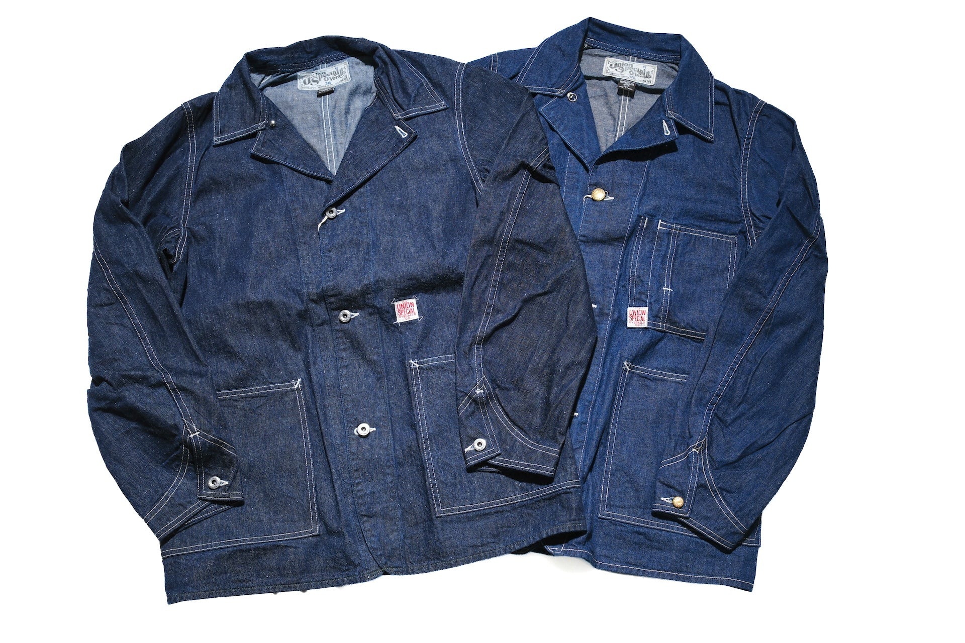 Freewheelers 11.5oz Indigo Denim “STEELBACKER” Work Coat