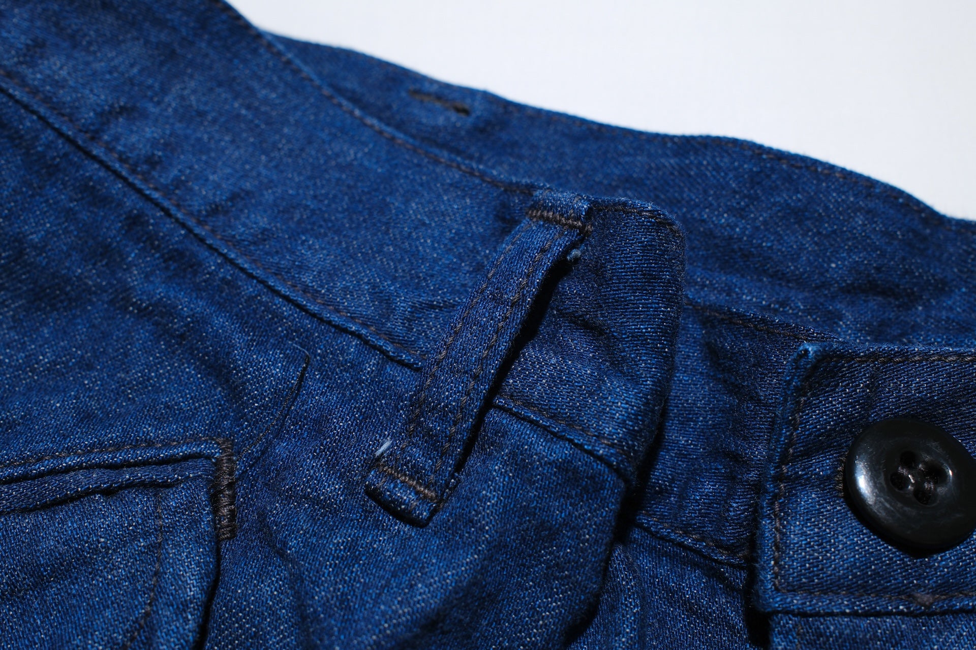 Freewheelers 9oz Denim "Jungle Fatigues" Tropical Shorts (Indigo)