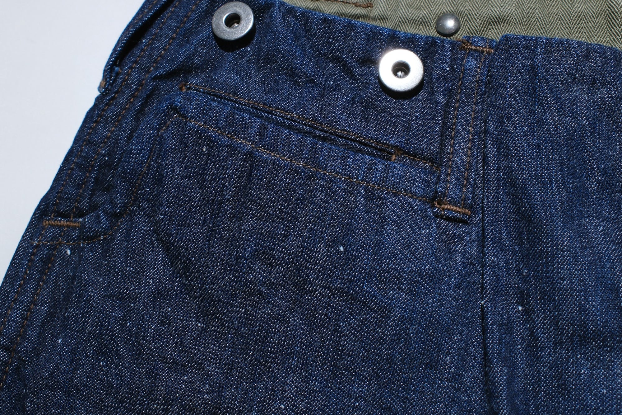 Freewheelers 11.5oz Indigo Denim “STEVEDORE” Work Trousers