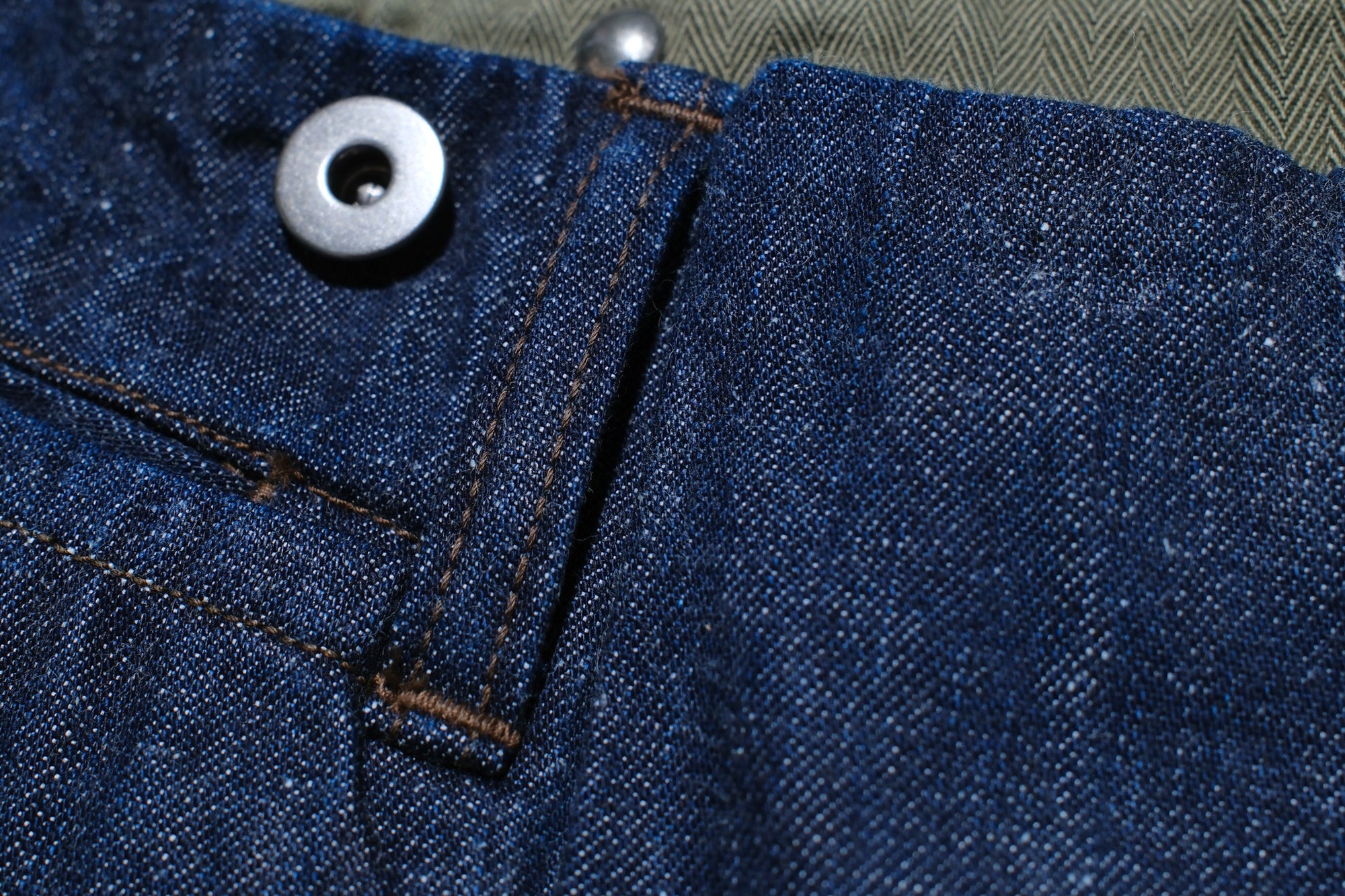 Freewheelers 11.5oz Indigo Denim “STEVEDORE” Work Trousers