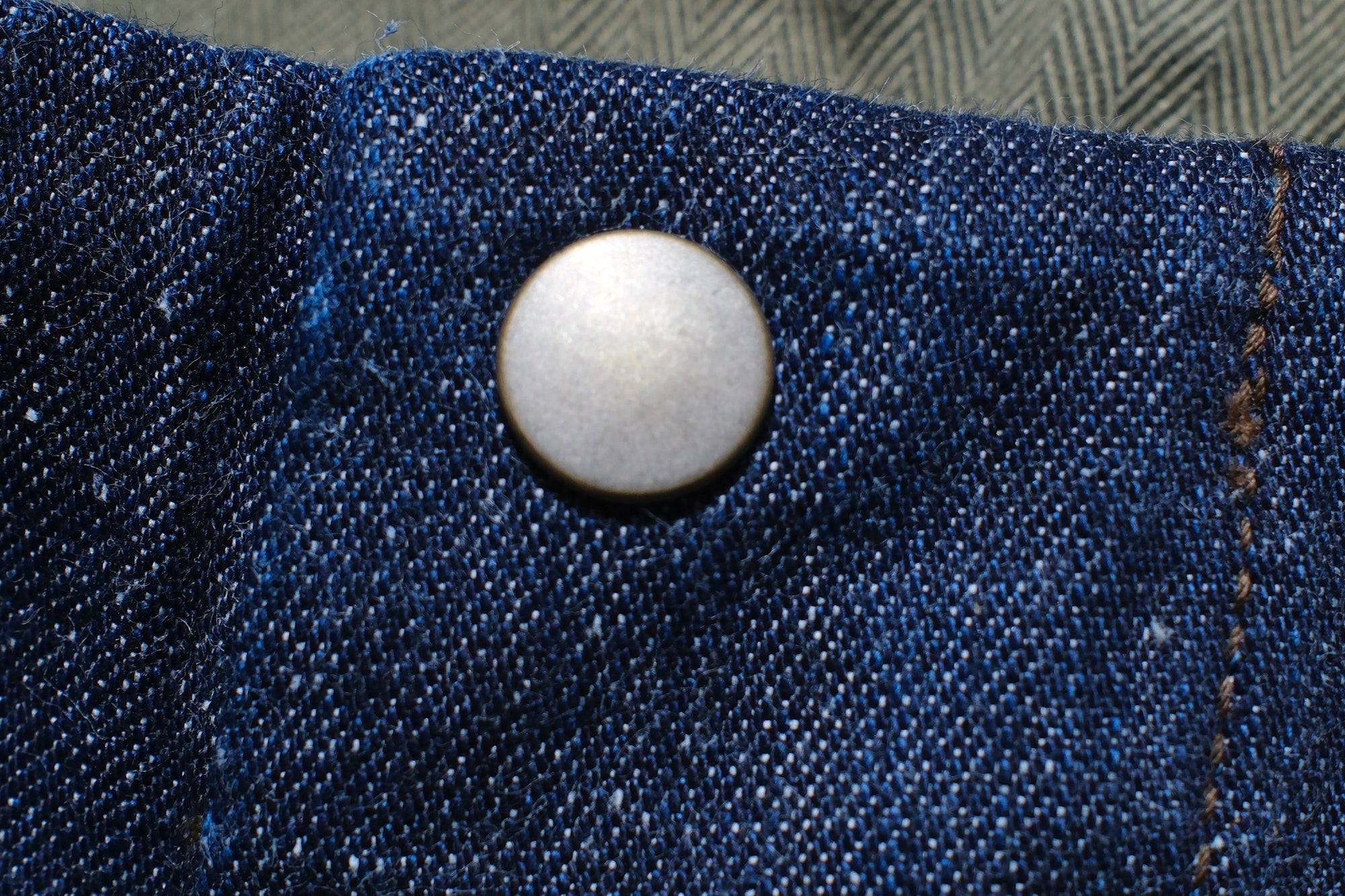 Freewheelers 11.5oz Indigo Denim “STEVEDORE” Work Trousers