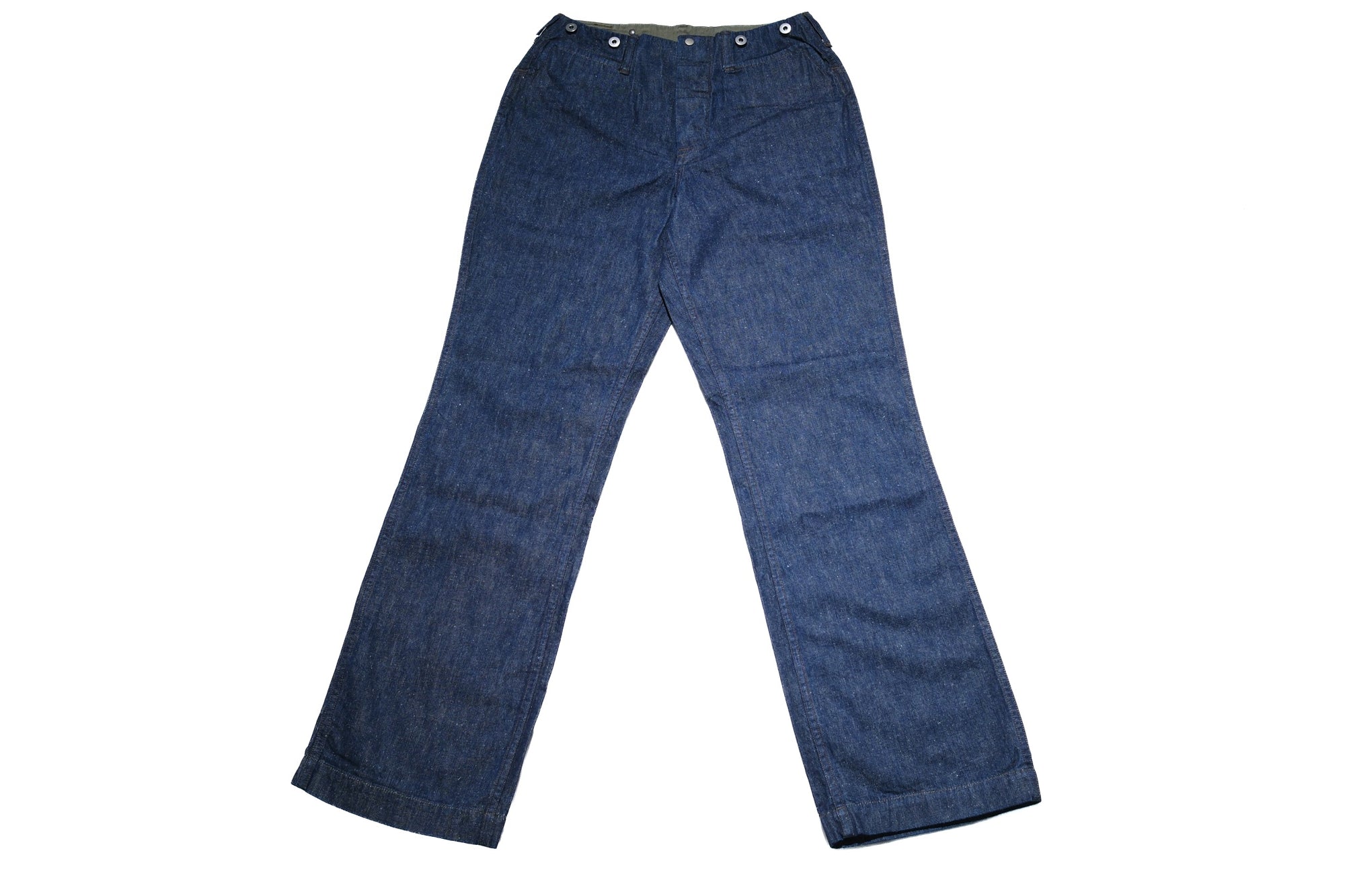 Freewheelers 11.5oz Indigo Denim “STEVEDORE” Work Trousers