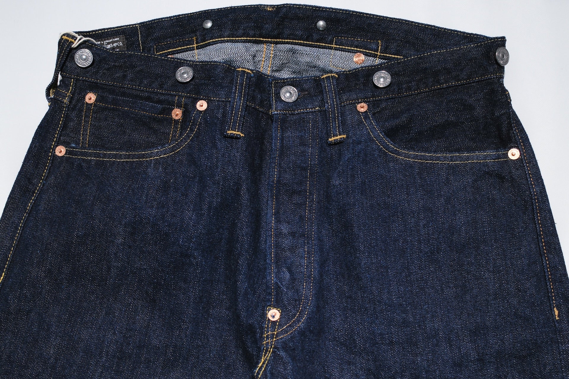 Freewheelers 14oz “Lot 601XX 1941 Earliest WWII Model” Indigo Denim (Classic Straight fit)