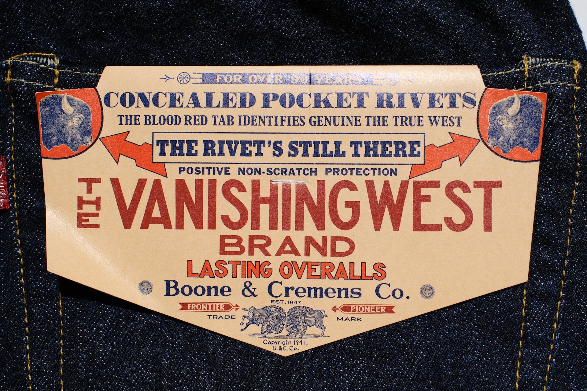 Freewheelers 14oz “Lot 601XX 1941 Earliest WWII Model” Indigo Denim (Classic Straight fit)