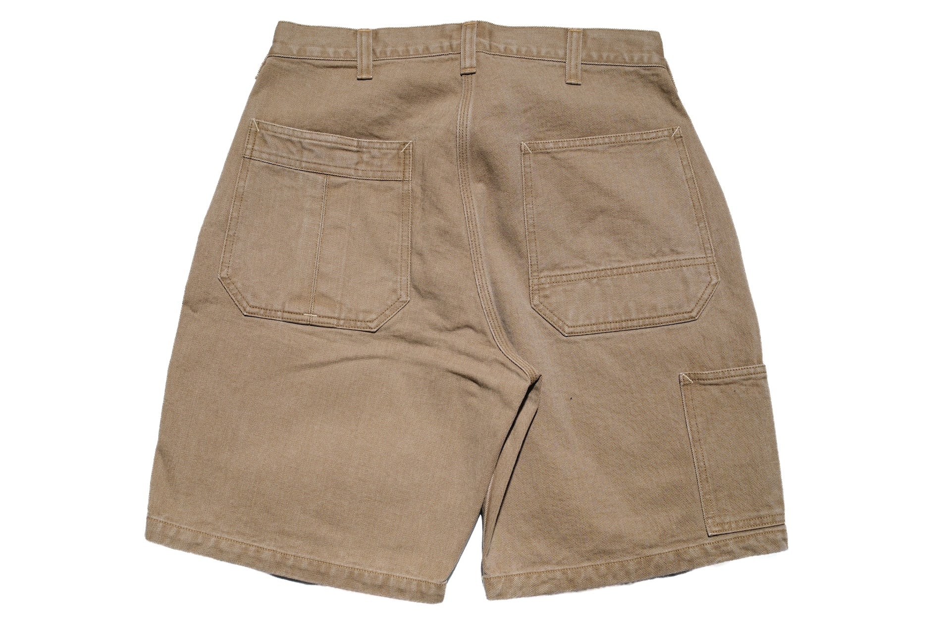 Freewheelers 10.5oz Denim “BAKERSFIELD” Cut-Length Trousers (Beige)
