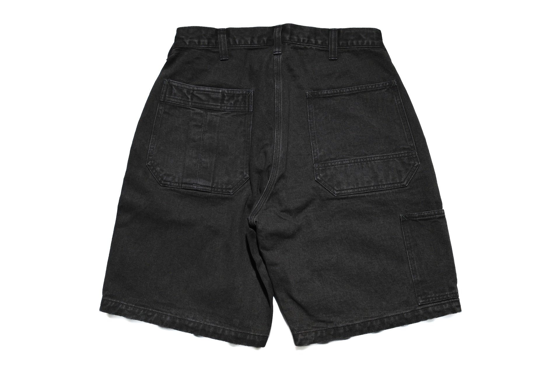 Freewheelers 10.5oz Denim “BAKERSFIELD” Cut-Length Trousers (Black)