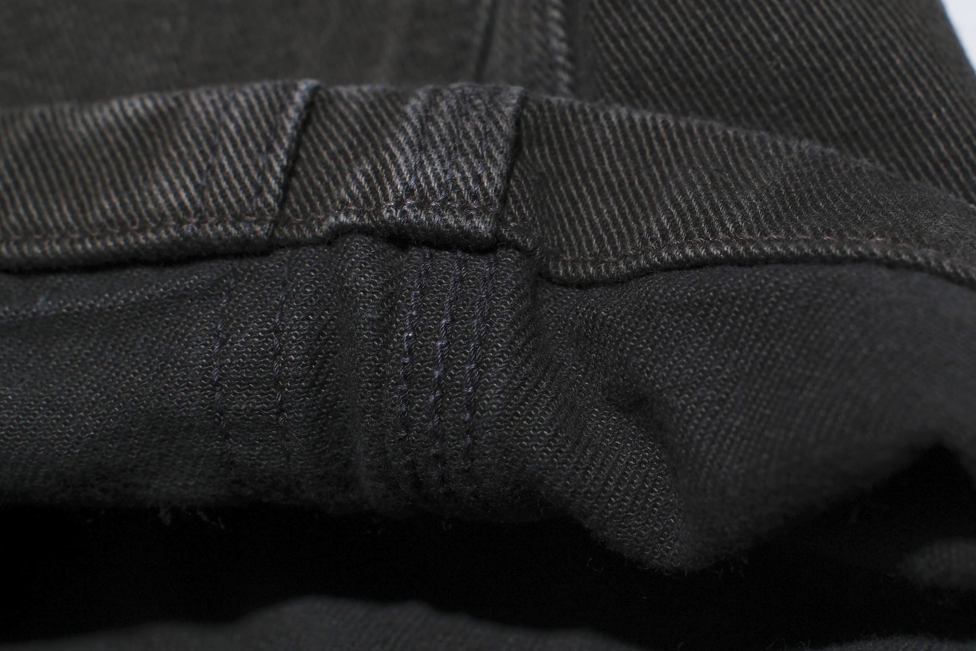 Freewheelers 10.5oz Denim “BAKERSFIELD” Cut-Length Trousers (Black)