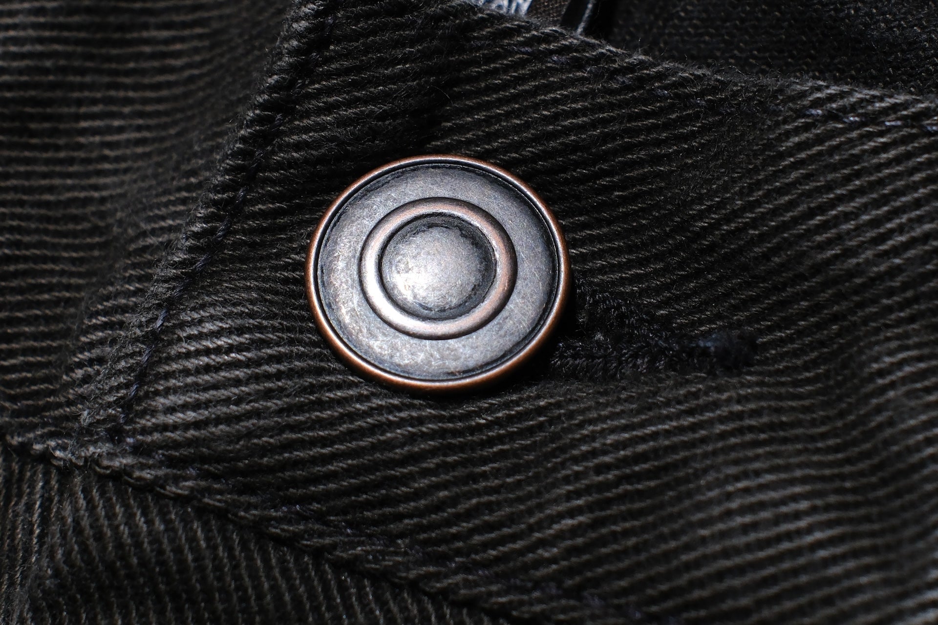 Freewheelers 10.5oz Denim “BAKERSFIELD” Cut-Length Trousers (Black)