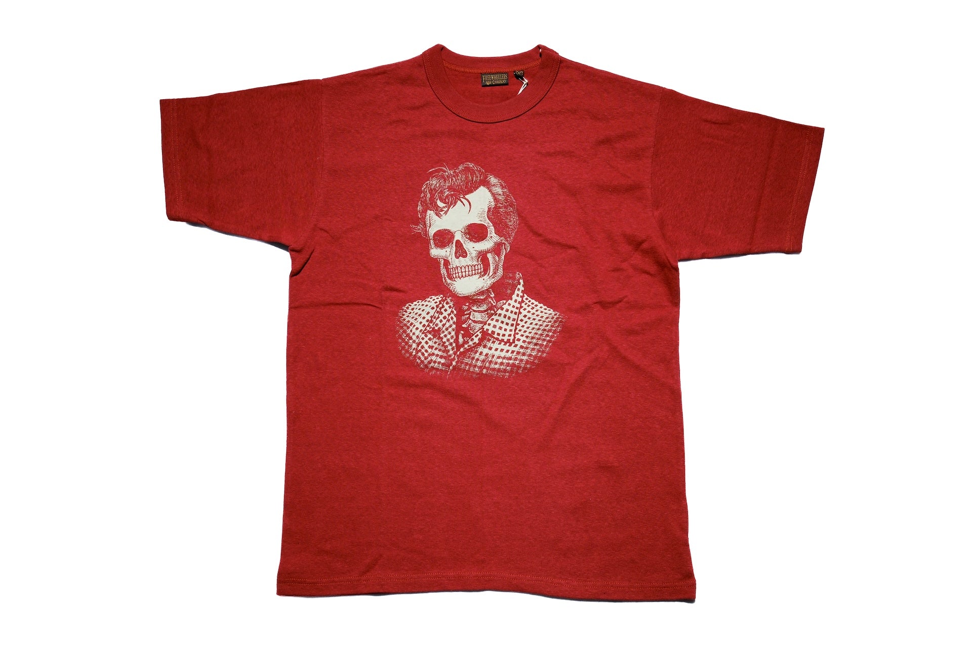 Freewheelers 6oz “BEAT GOES ON” Graphic Tee (Lobster)