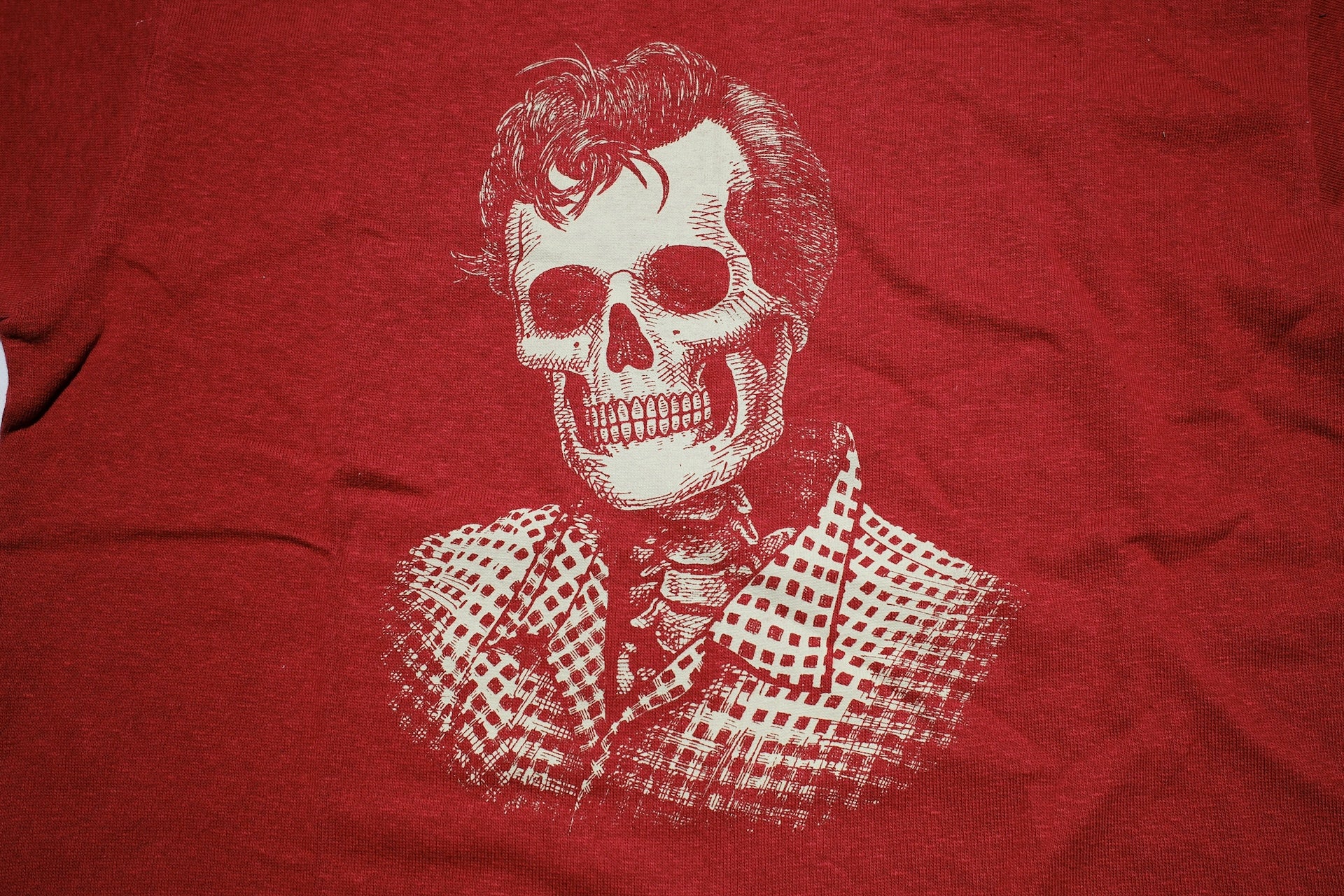 Freewheelers 6oz “BEAT GOES ON” Graphic Tee (Lobster)