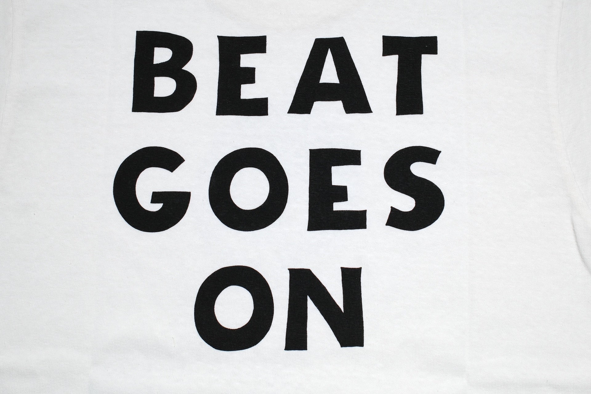 Freewheelers 6oz “BEAT GOES ON” Graphic Tee (Off White)