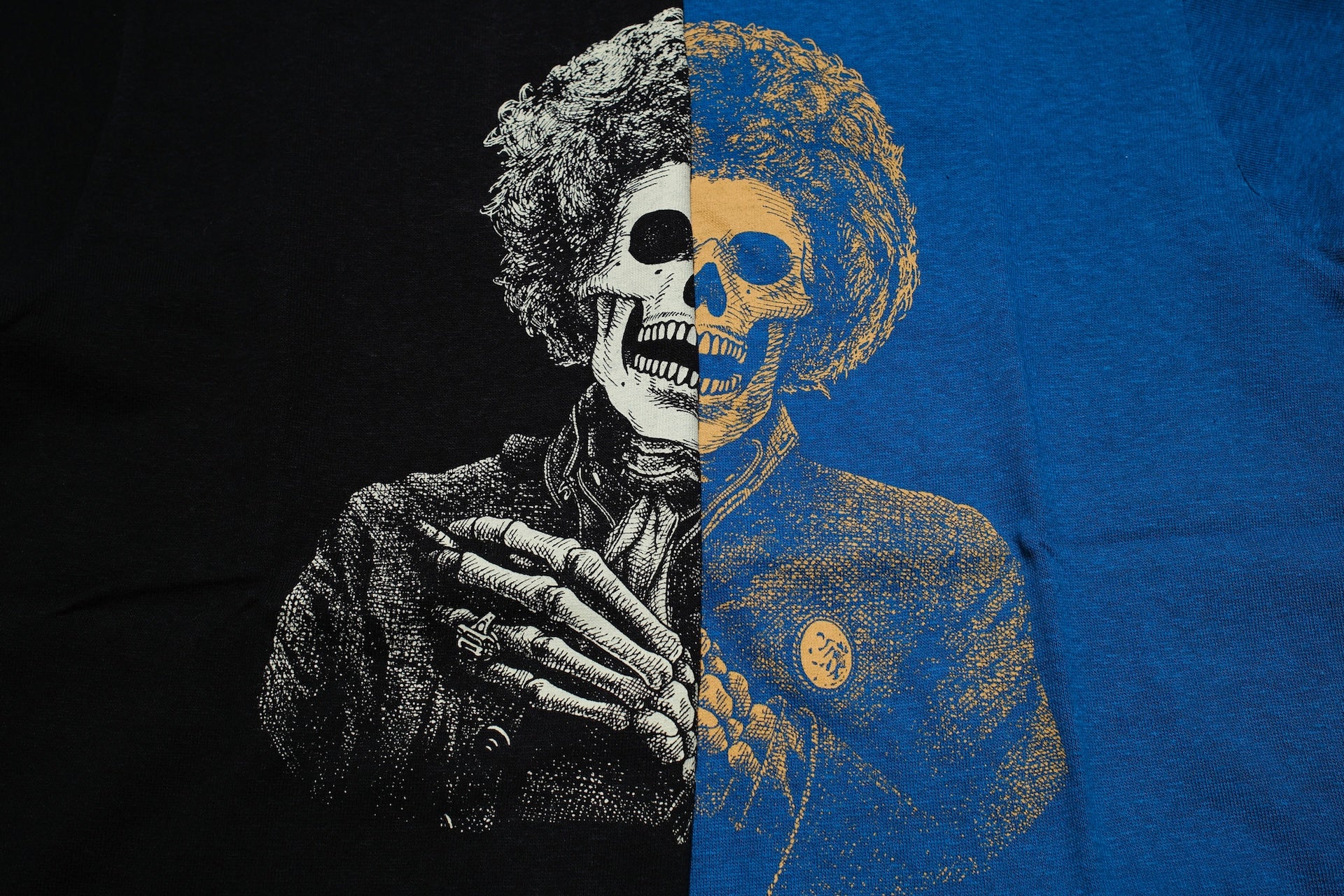Freewheelers 6oz “STONE FREE” Graphic Tee (Shady Black)