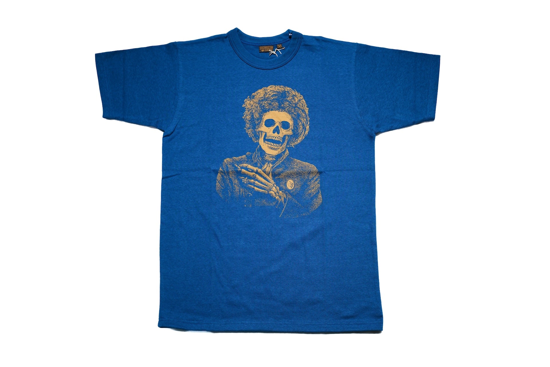Freewheelers 6oz “STONE FREE” Graphic Tee (River Blue)