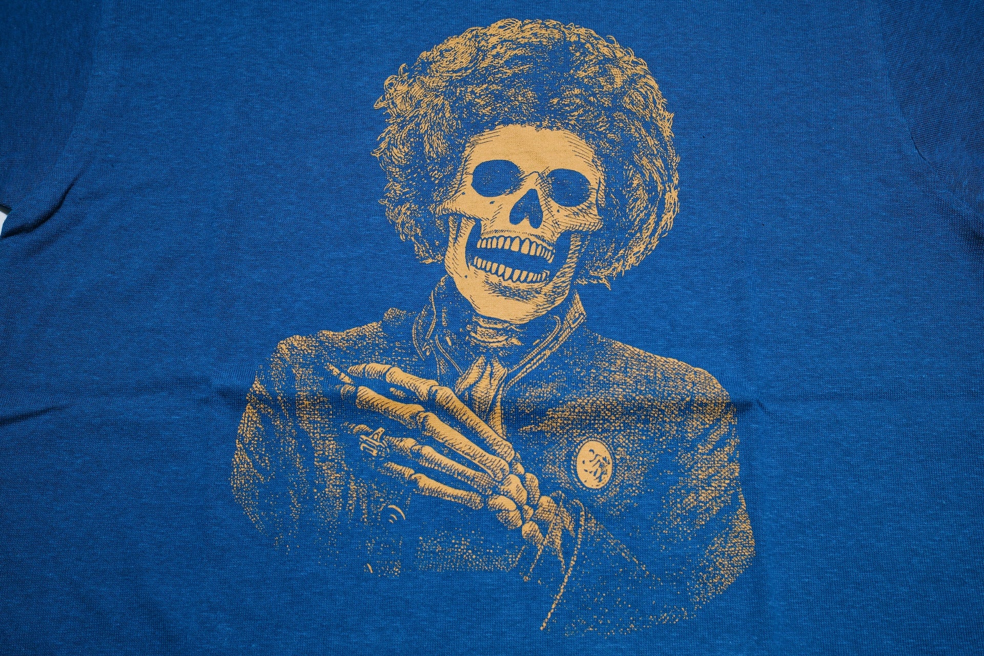 Freewheelers 6oz “STONE FREE” Graphic Tee (River Blue)