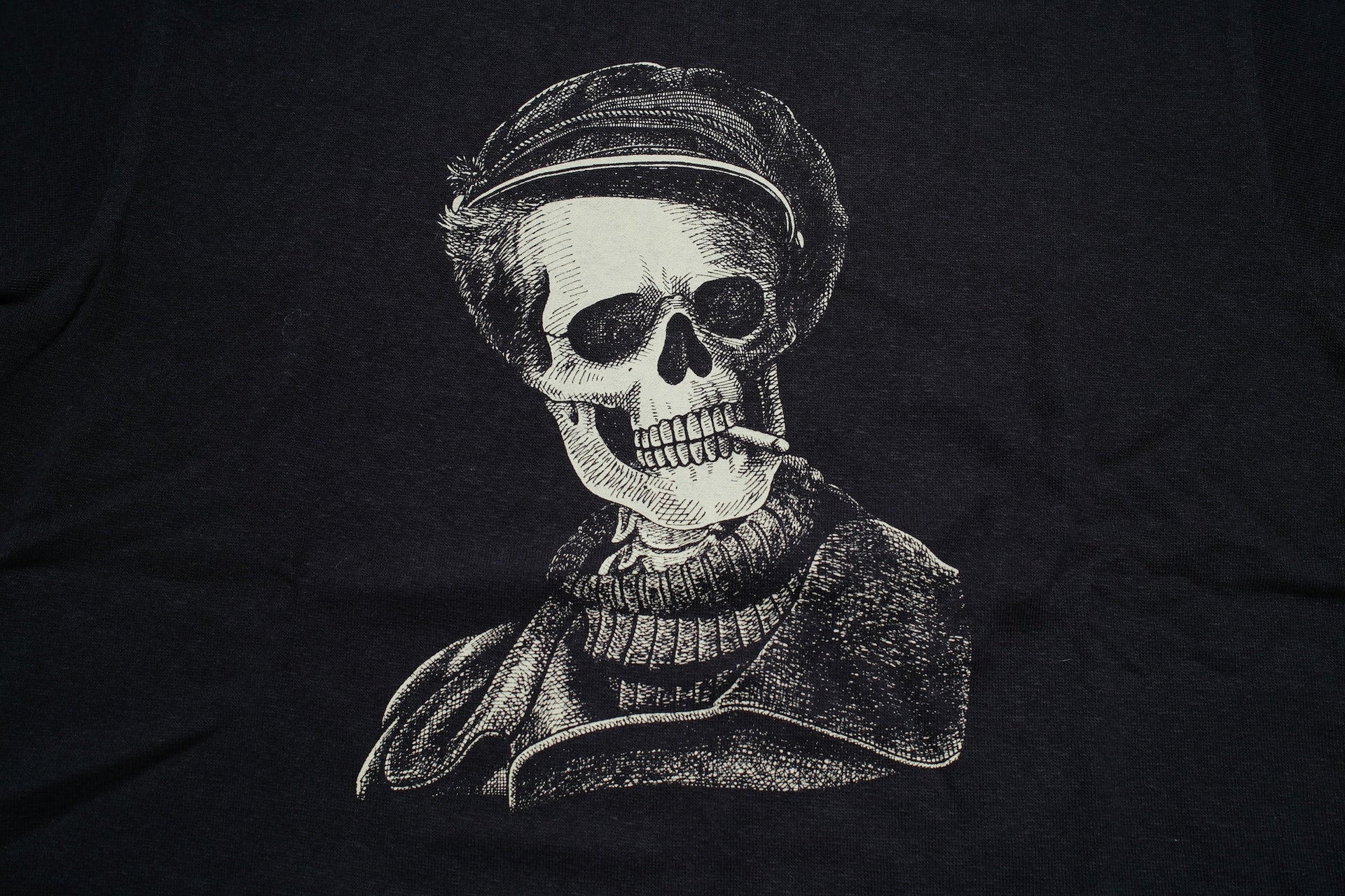 Freewheelers 6oz “BOUND FOR GLORY” Graphic Tee (Dark Jet Navy)