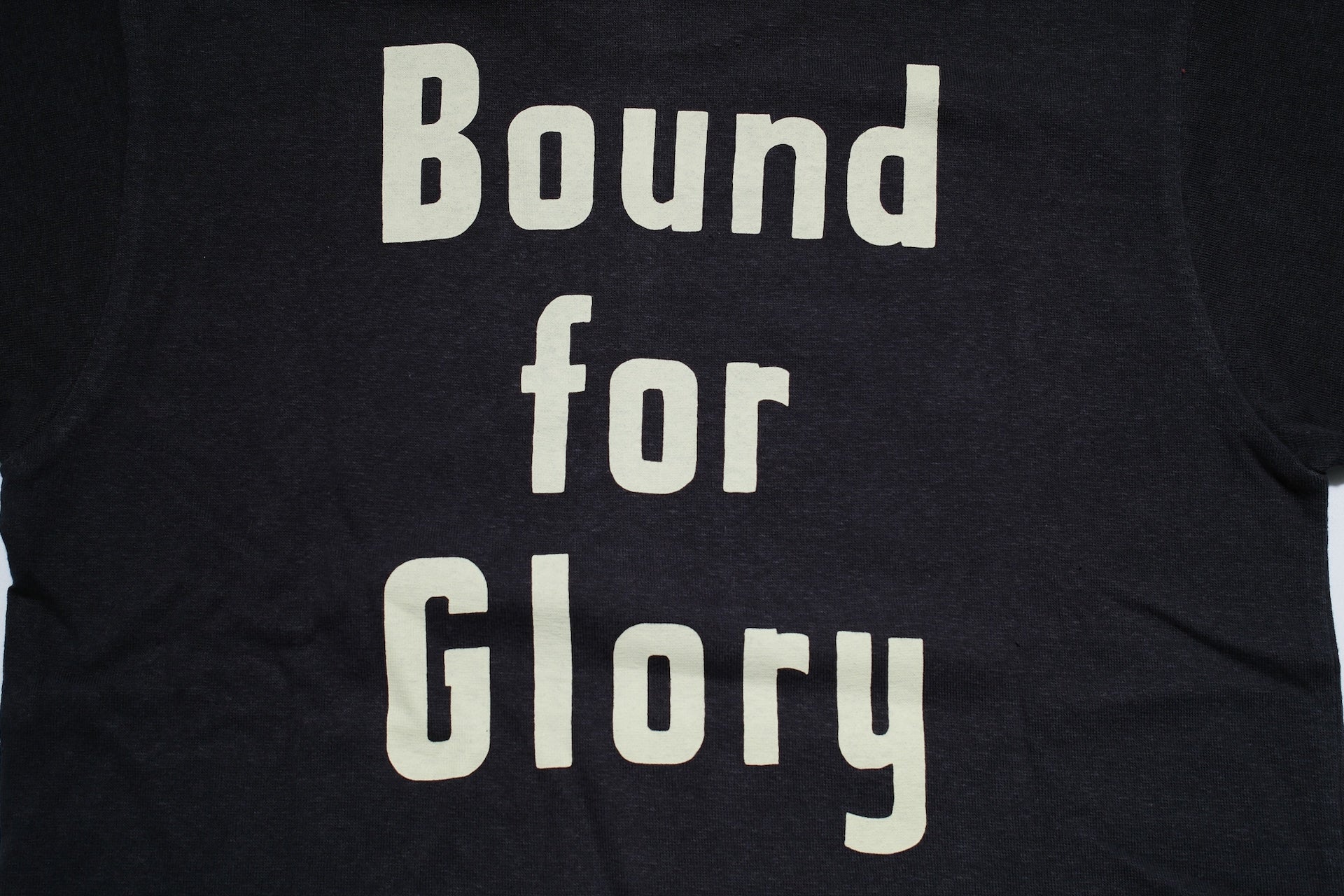 Freewheelers 6oz “BOUND FOR GLORY” Graphic Tee (Dark Jet Navy)