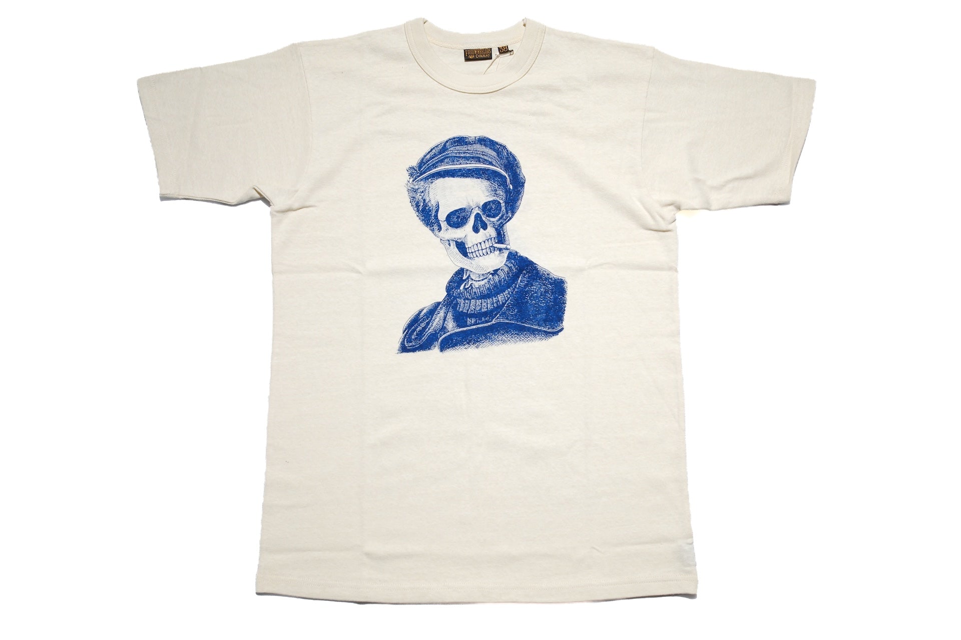 Freewheelers 6oz “BOUND FOR GLORY” Graphic Tee (Straw Cream)