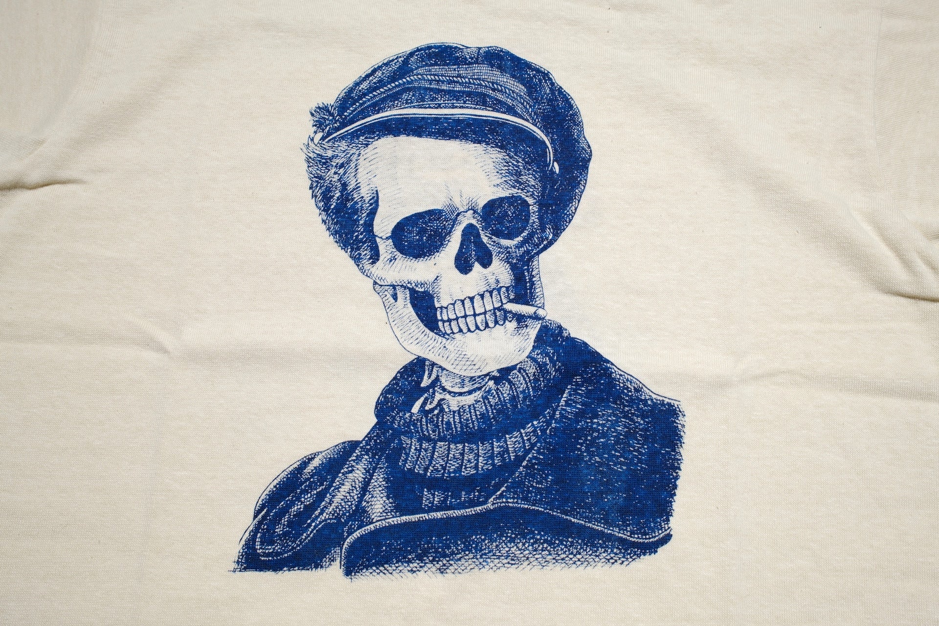 Freewheelers 6oz “BOUND FOR GLORY” Graphic Tee (Straw Cream)