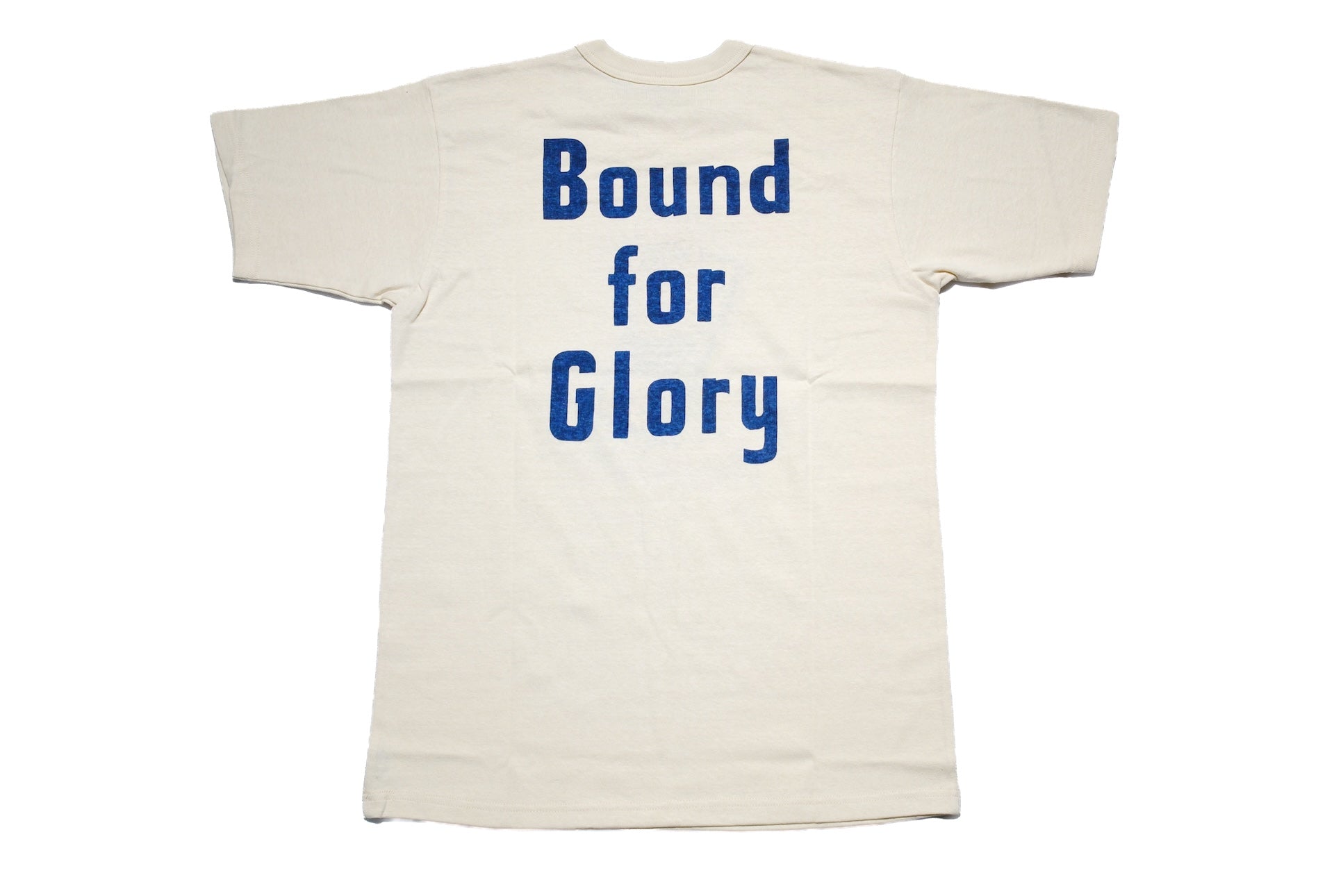 Freewheelers 6oz “BOUND FOR GLORY” Graphic Tee (Straw Cream)