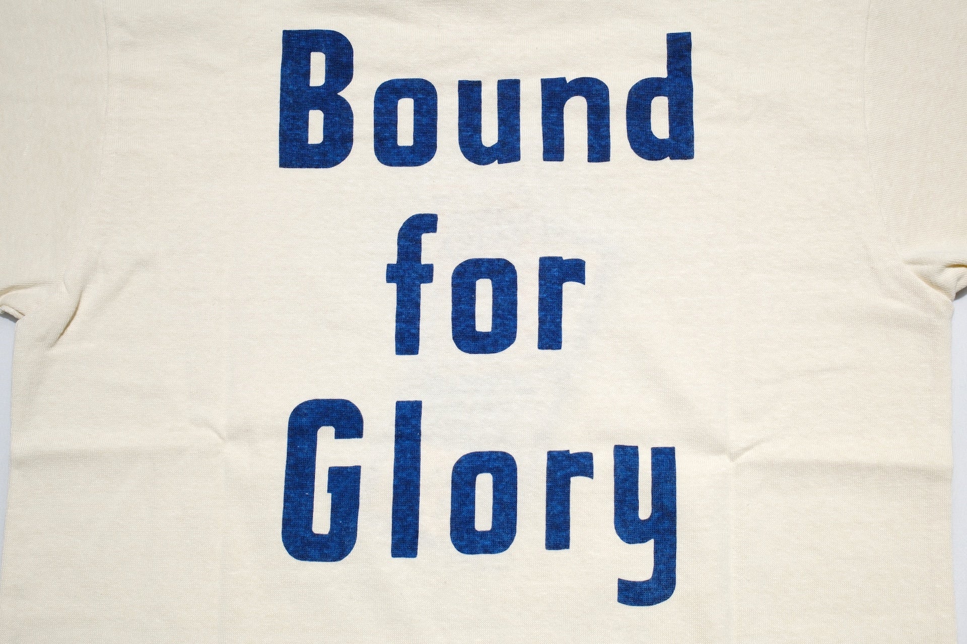 Freewheelers 6oz “BOUND FOR GLORY” Graphic Tee (Straw Cream)