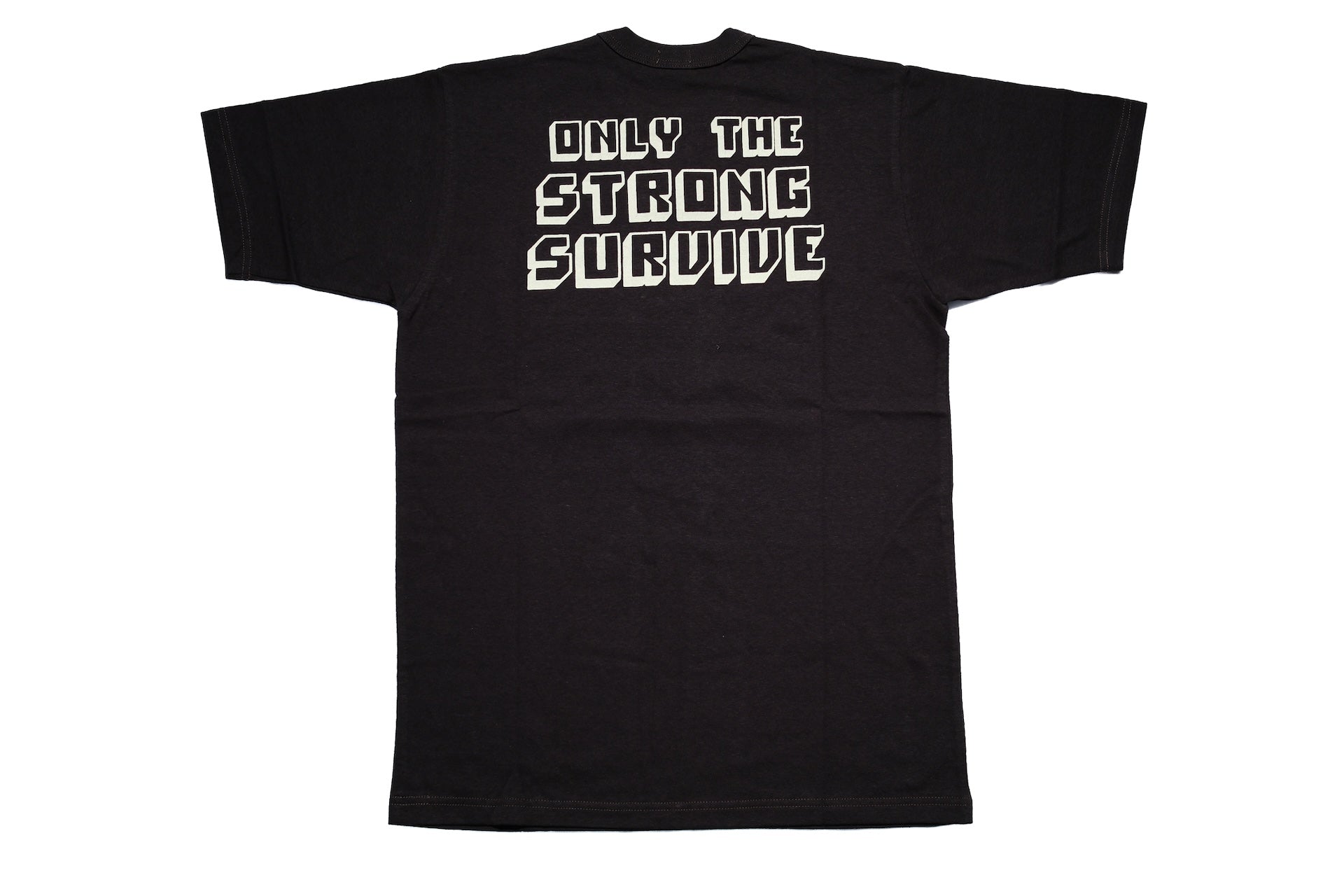 Freewheelers 6oz “THE SURVIVOR” Graphic Tee (Shady Black)