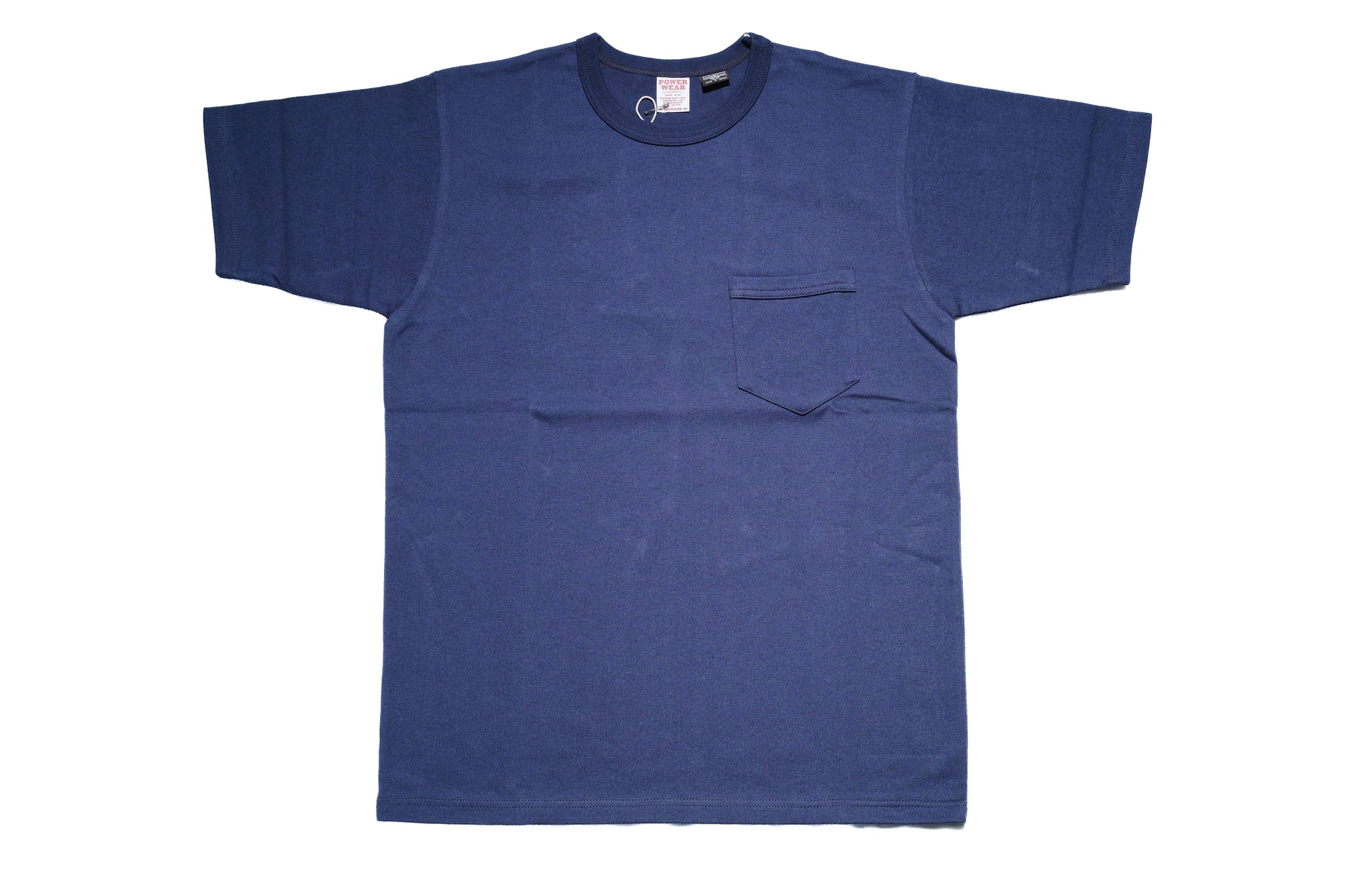 Freewheelers Heavyweight Short-Sleeved Pocket T-Shirt (Dry Navy)
