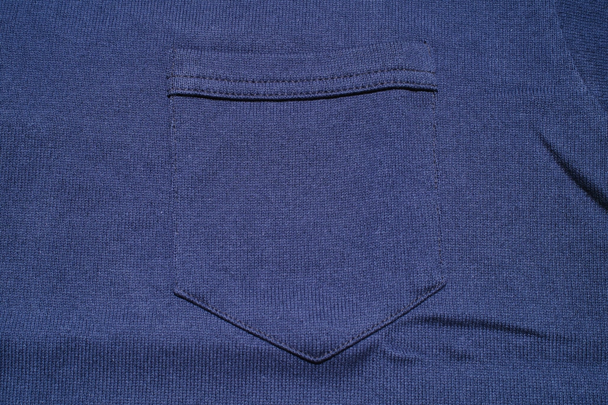 Freewheelers Heavyweight Short-Sleeved Pocket T-Shirt (Dry Navy)